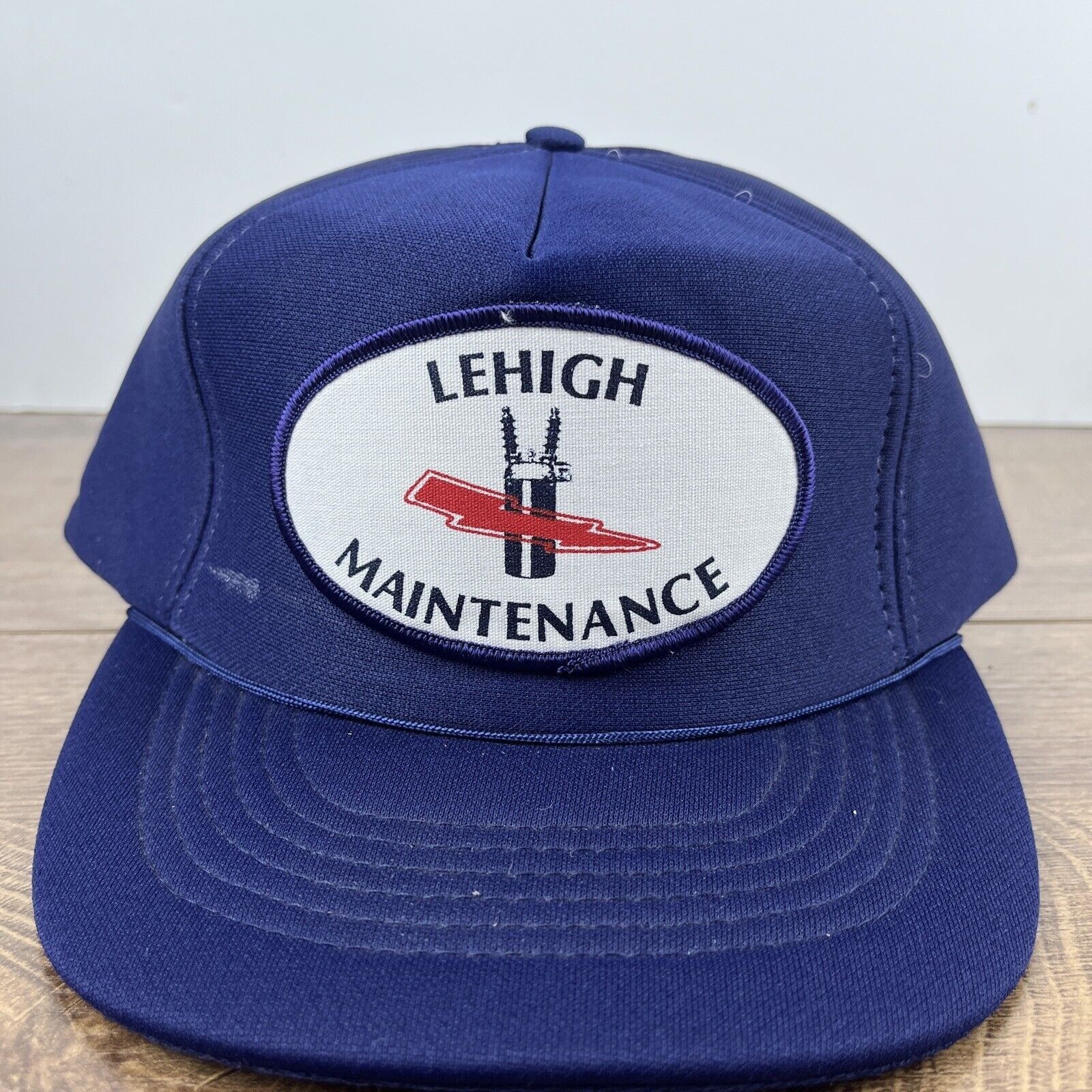 Other Lehigh Maintenance Hat Lehigh Blue Hat Adjustable Adult Size Size ONE SIZE - 4 Thumbnail