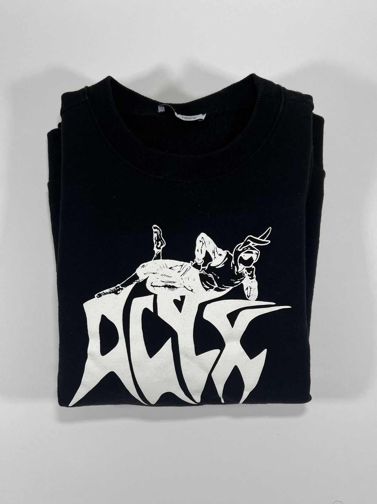 image of 1017 Alyx 9Sm x Alyx Bunny Print Sweater in Black, Men's (Size Medium)