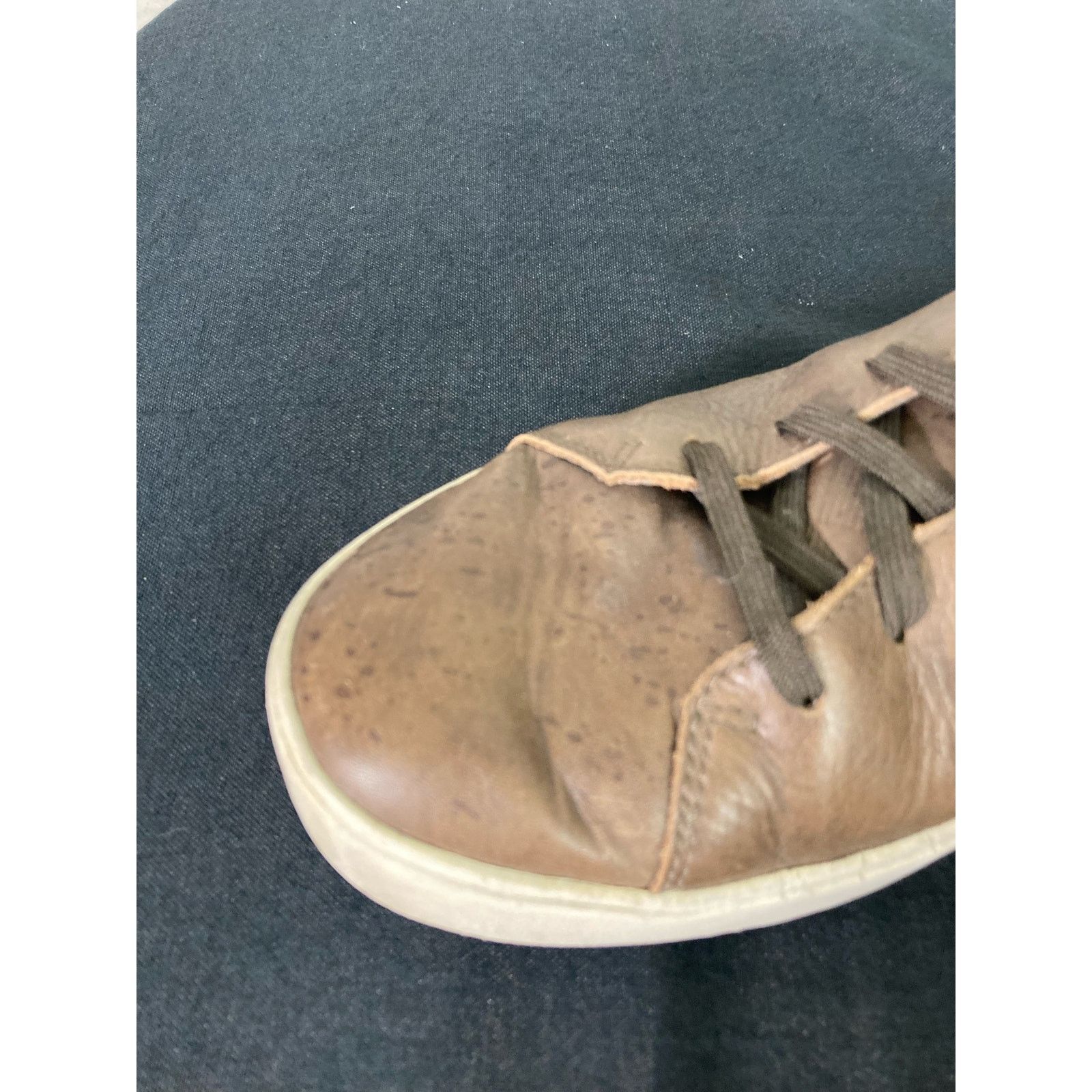 Olukai OluKai Lae'ahi Li'ili Men's Leather Sneakers Brown 10.5 Size US 10.5 / EU 43-44 - 10 Thumbnail