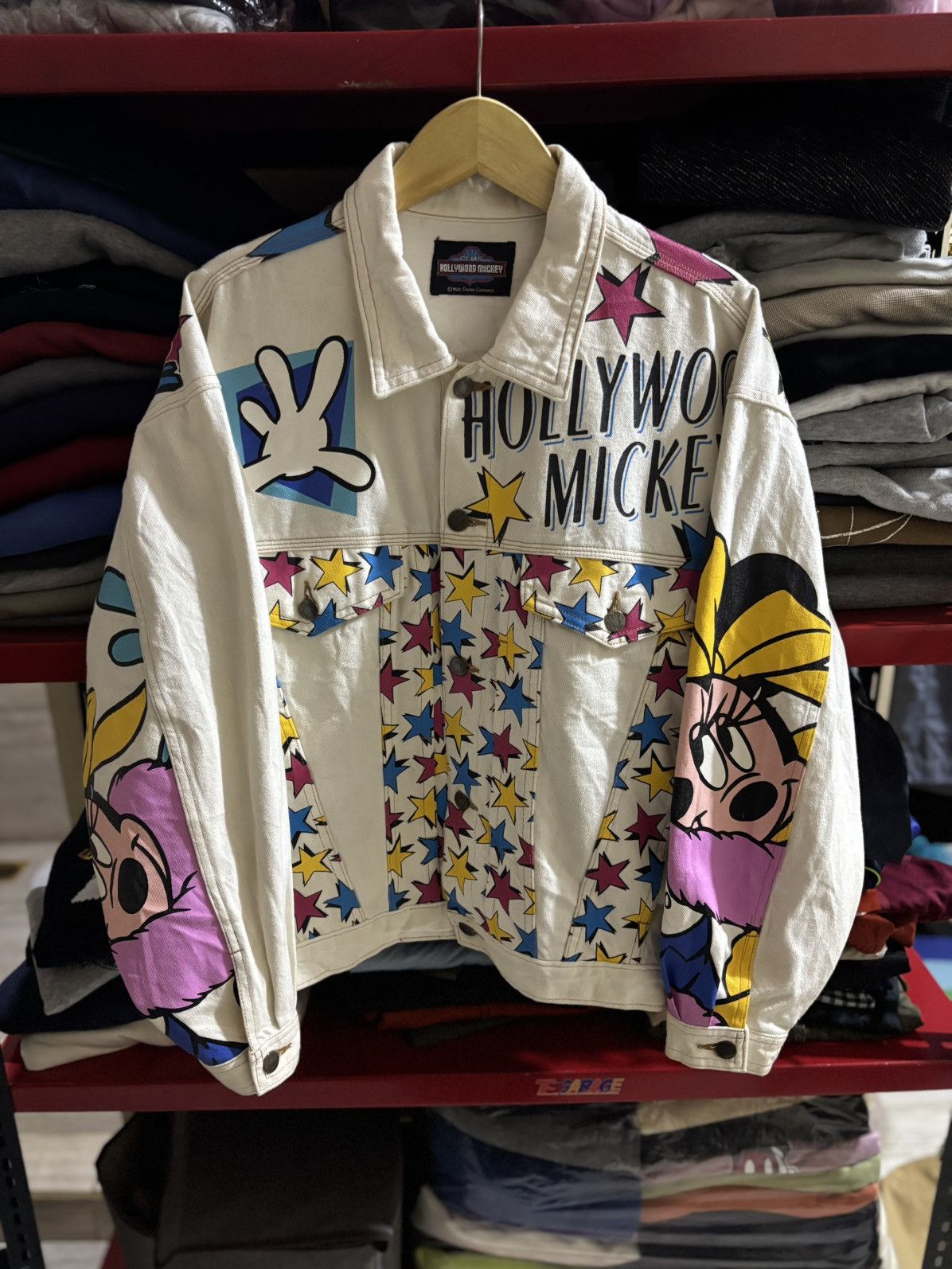 Disney 💥RARE💥 Vintage Gems Hollywood Disney Mickey Size US L / EU 52-54 / 3 - 1 Thumbnail
