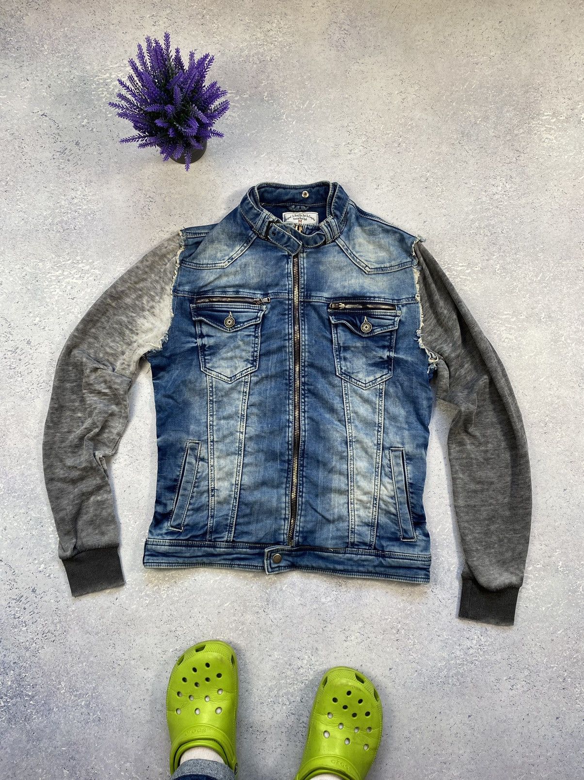 Designer × Japanese Brand Avant Garde Cipo Baxx Denim Jacket Size Medium Size US M / EU 48-50 / 2 - 1 Thumbnail