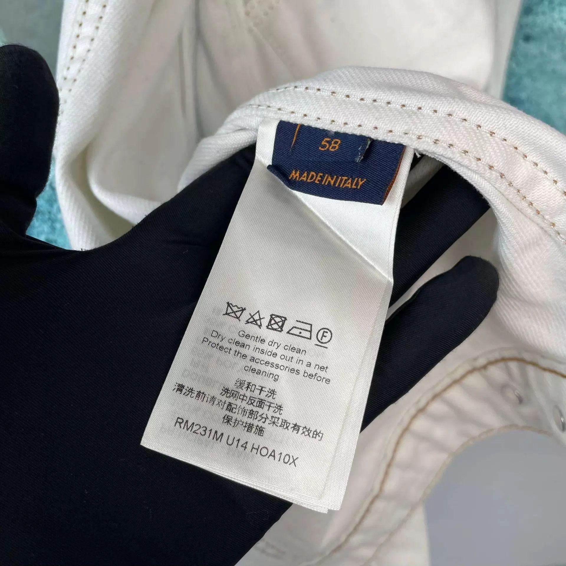 Louis Vuitton LV white denim jacket 54 Size US L / EU 52-54 / 3 - 4 Thumbnail