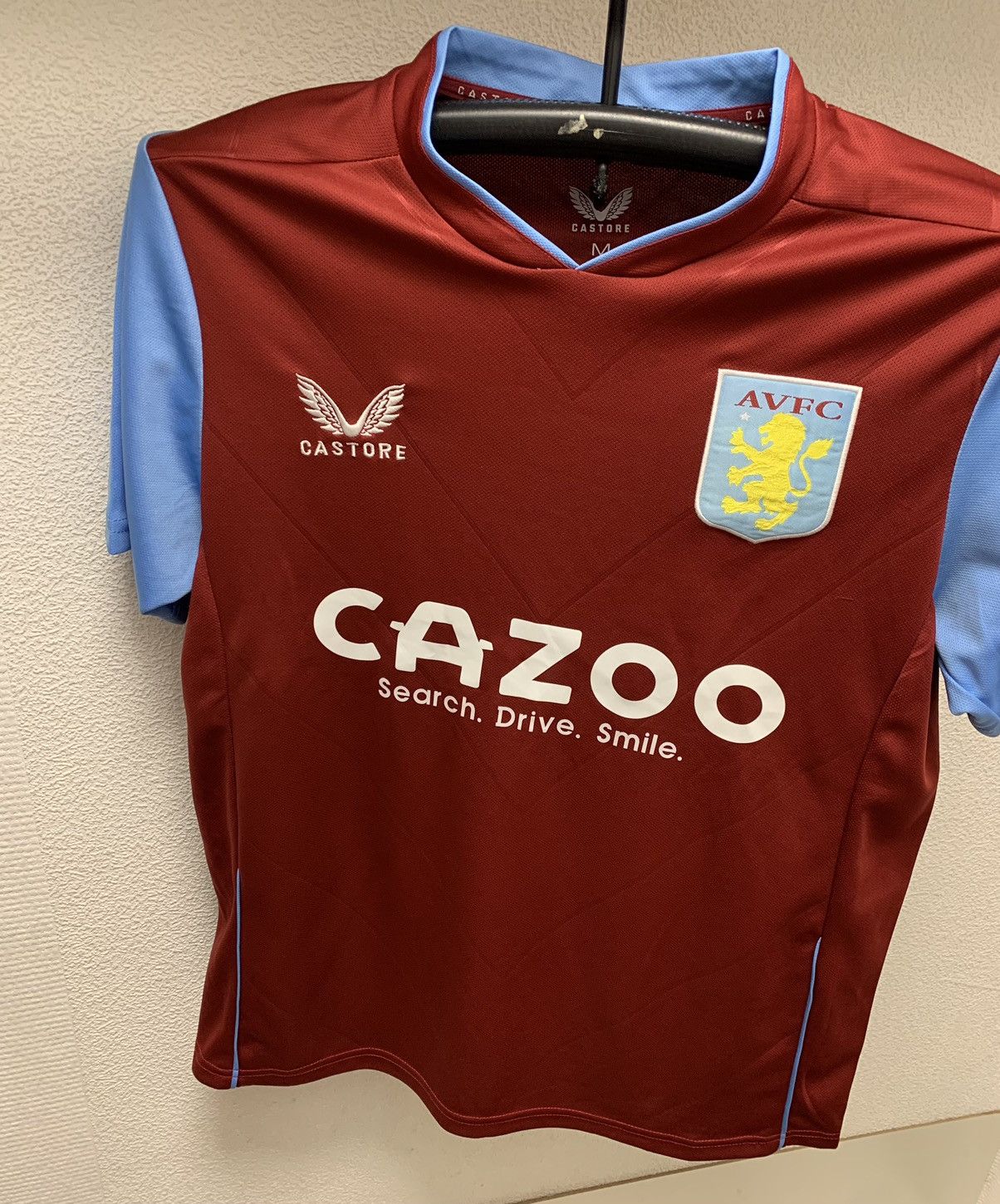 Castore AVFC Aston Villa castors soccer jersey M sz Size US M / EU 48-50 / 2 - 5 Thumbnail