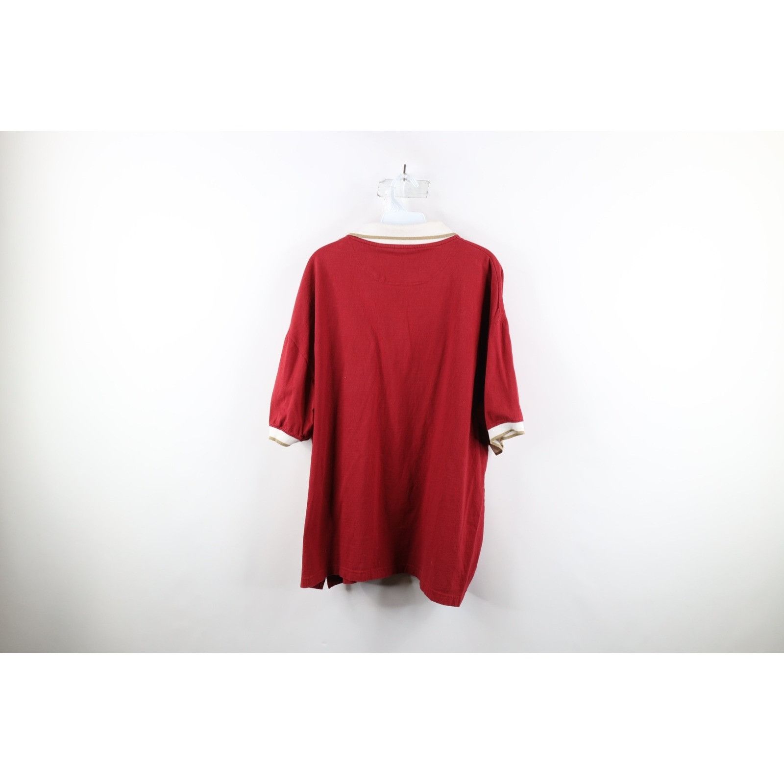 Vintage Vintage 90s Distressed San Francisco 49ers Football Polo Size US XL / EU 56 / 4 - 8 Thumbnail