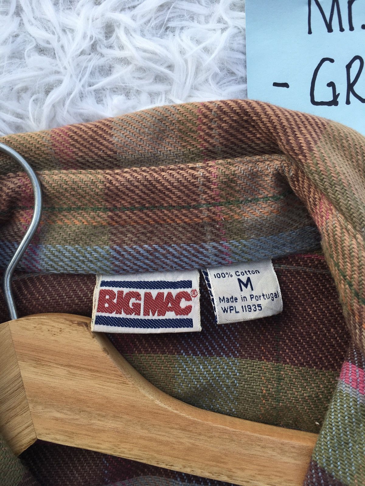 Big Mac Vintage 90s Big Mac Flannel Shirt USA Made Size US M / EU 48-50 / 2 - 7 Thumbnail