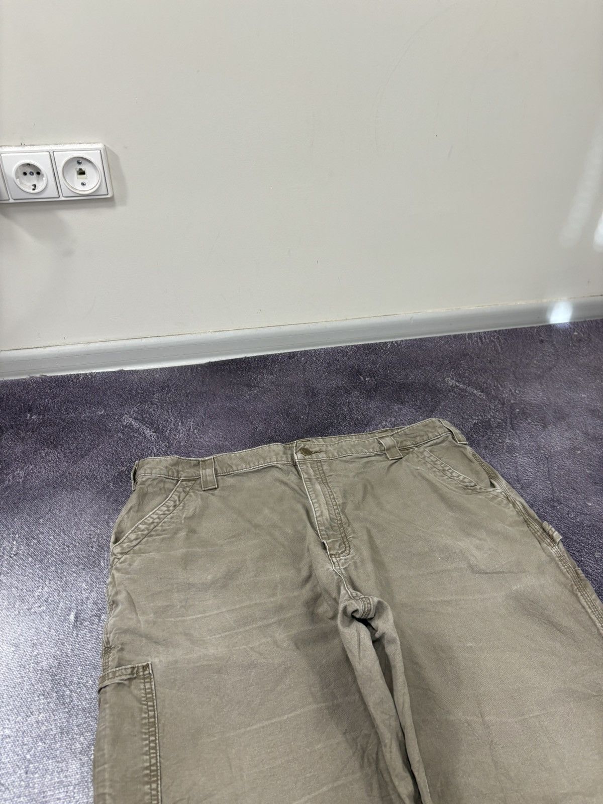 Carhartt Vintage Carhartt Original Dungaree Fit Carpenter Baggy Pants Size US 42 / EU 58 - 12 Thumbnail