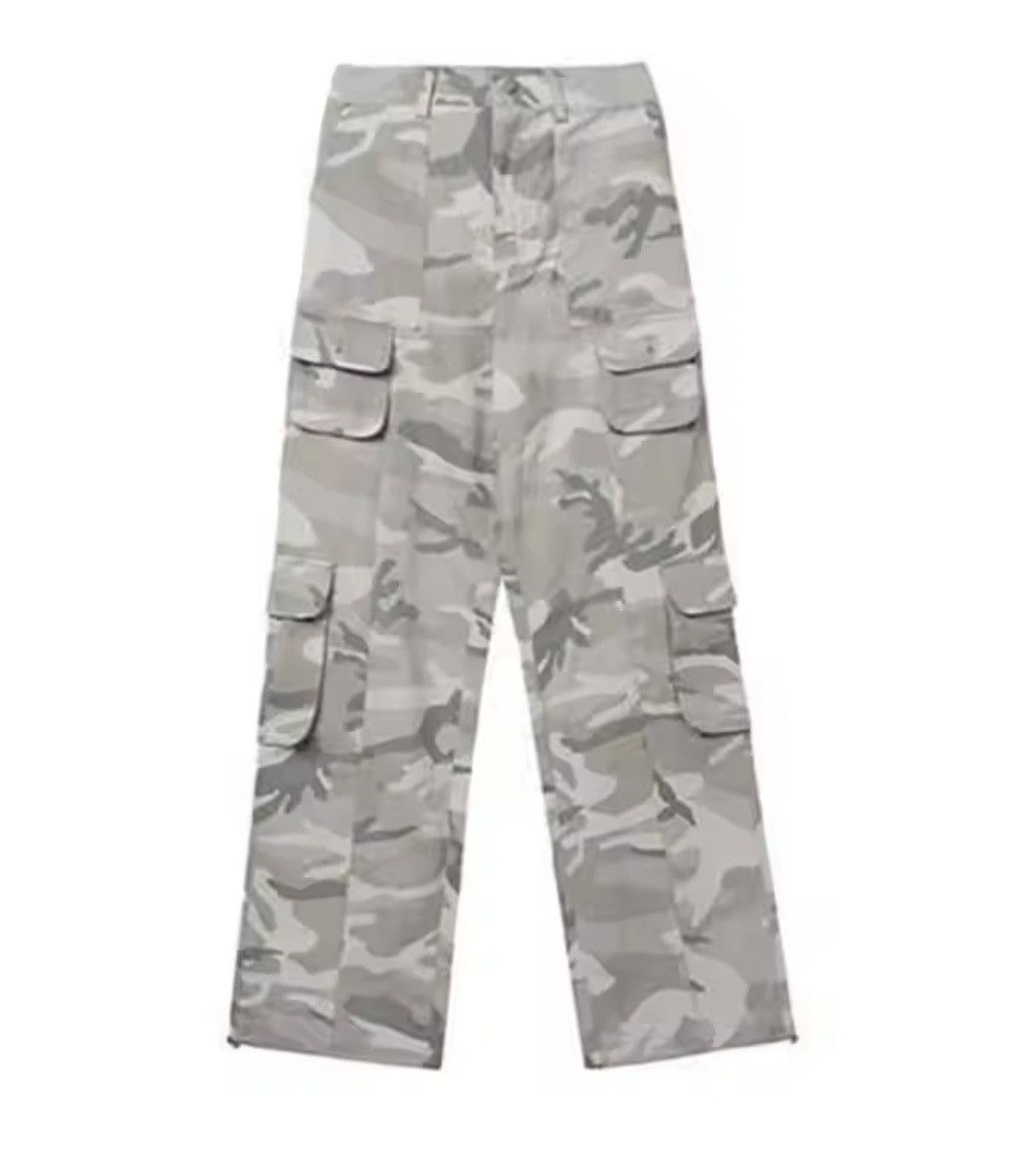 Japanese Brand Camouflage Cargo Pants Multi-pocket Size US 30 / EU 46 - 6 Thumbnail