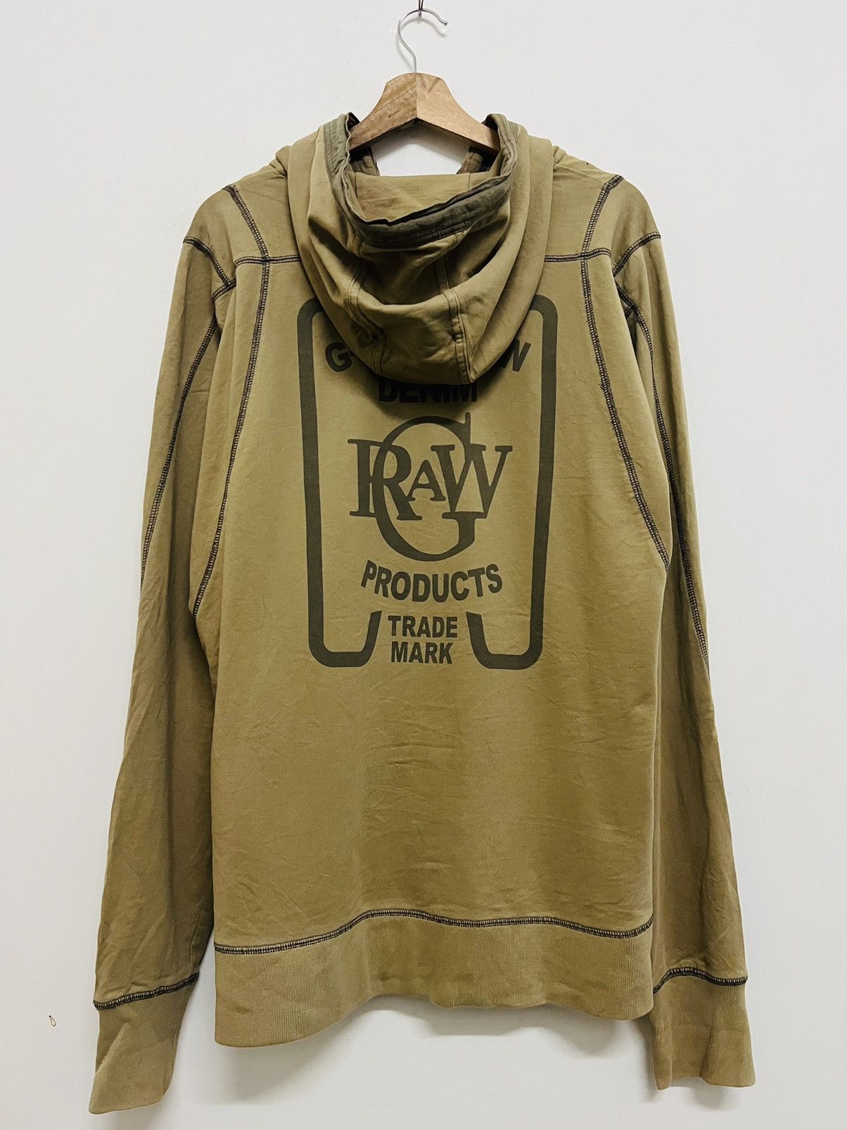 G-Star × Japanese Brand G-Star Raw Military Zipper Hoodie Size US L / EU 52-54 / 3 - 16 Thumbnail