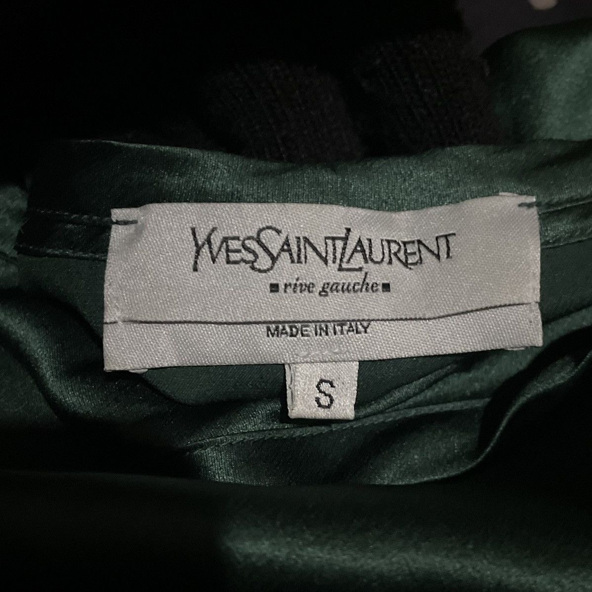 Vintage × Yves Saint Laurent Yves Saint Laurent Blouse Sleeveless Silk Size S / US 4 / IT 40 - 7 Thumbnail