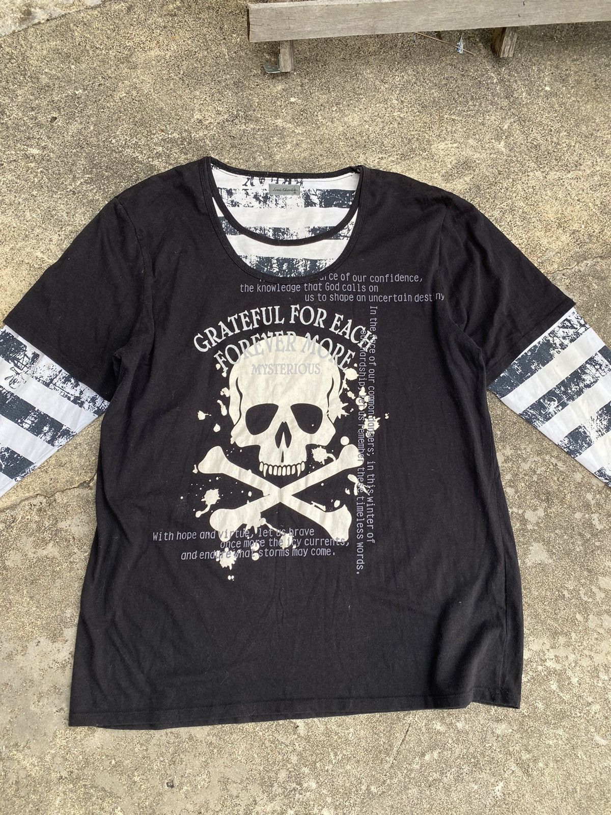 Japanese Brand 🔥 Best Offer 🔥 Louis Charlons Skulls Crossbone Seditionaries Size US XXL / EU 58 / 5 - 2 Thumbnail