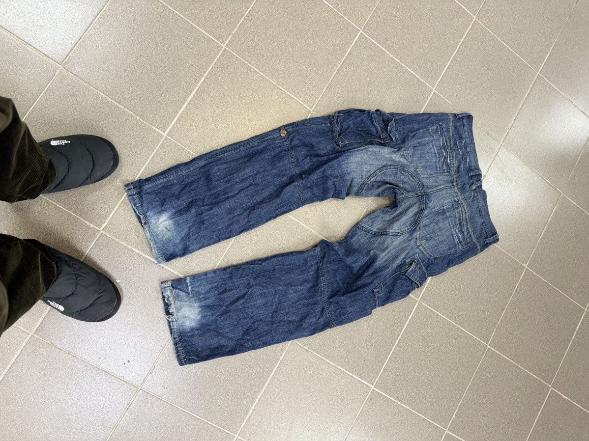 Hysteric Glamour × Japanese Brand Vintage Japan Cargo Destroyed Distressed Style Jeans Size US 34 / EU 50 - 6 Thumbnail