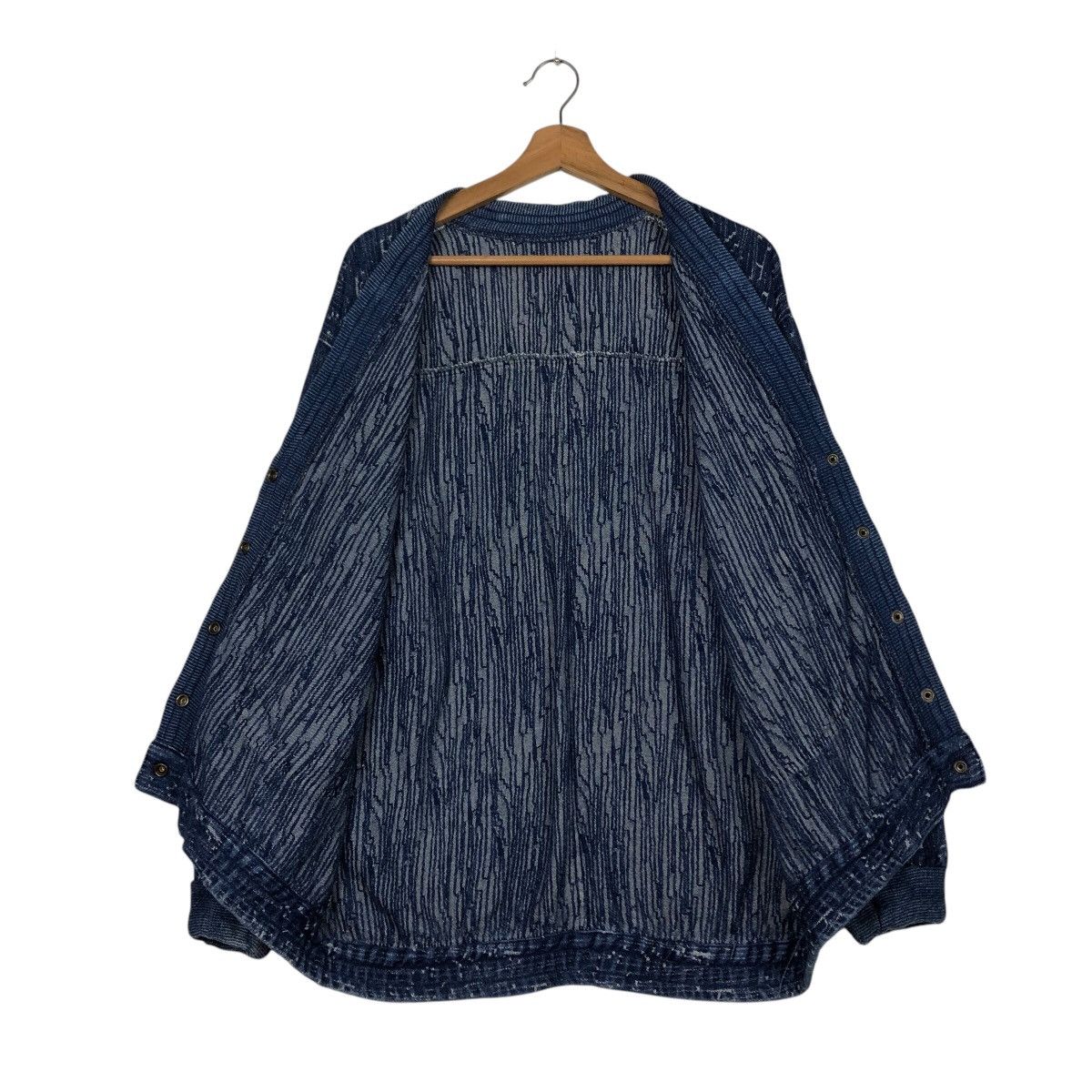 Japanese Brand 📌Vintage Indigo Denim Jacket Unbranded Japan Issey Miyake Size US M / EU 48-50 / 2 - 14 Thumbnail