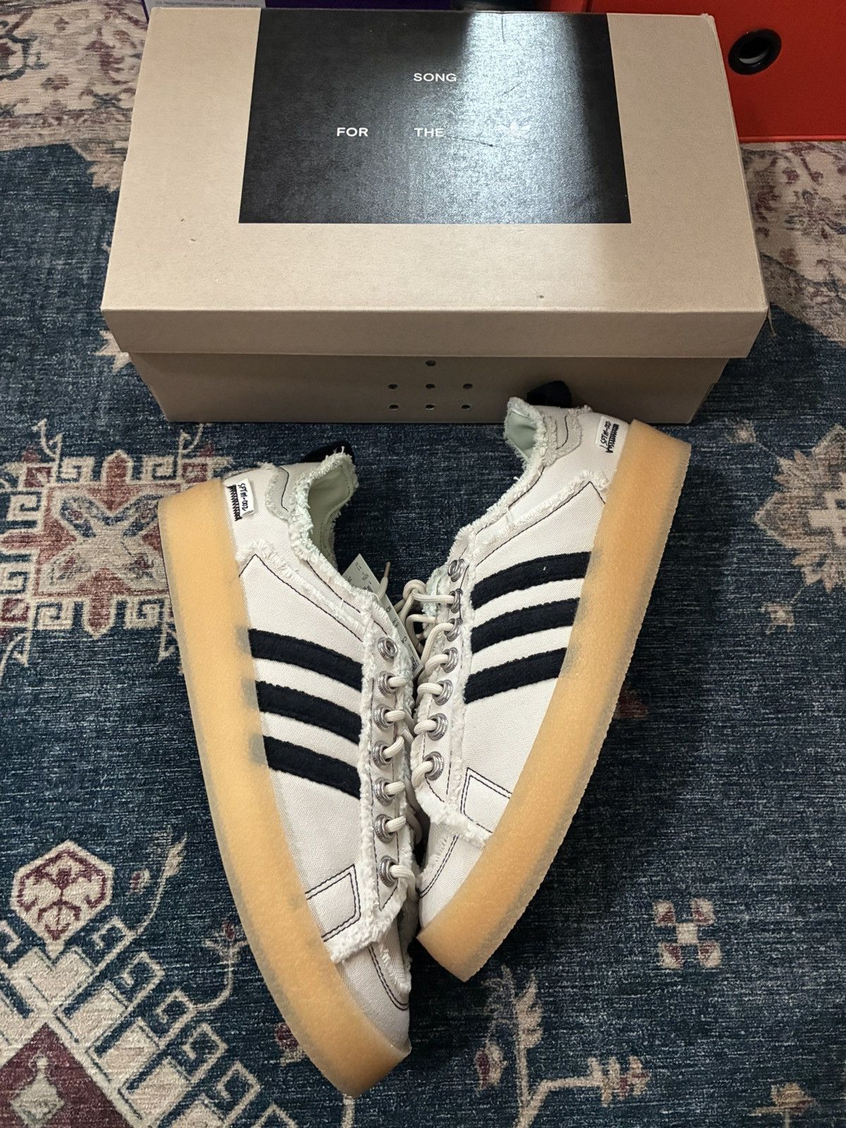 adidas gazelle silver green womens Song for the Mute Bliss x Campus 80s 'Seasame' (41, Pronta Entrega)
