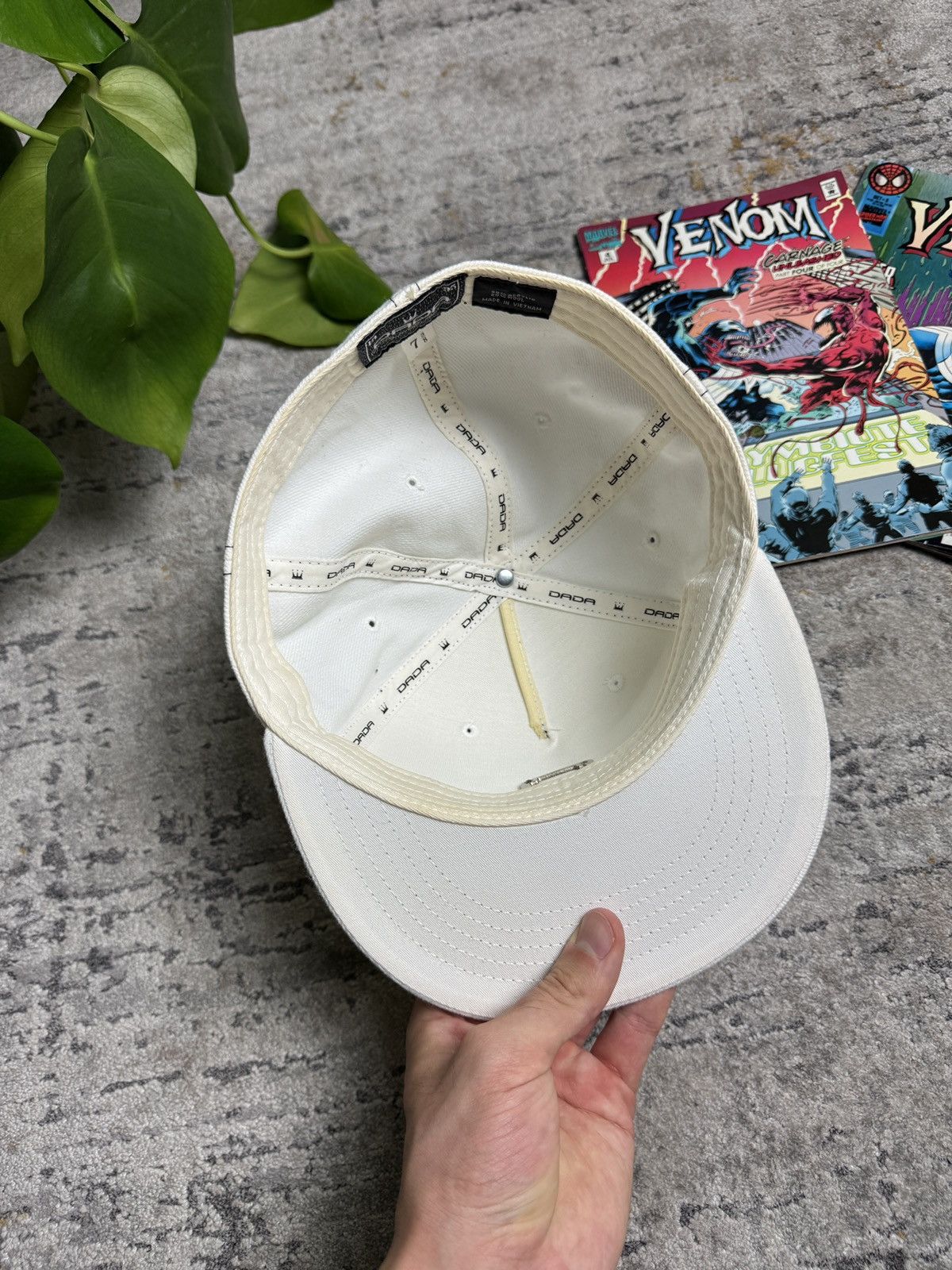 Other Vintage Dada Wool White Rap Cap Size ONE SIZE - 4 Thumbnail