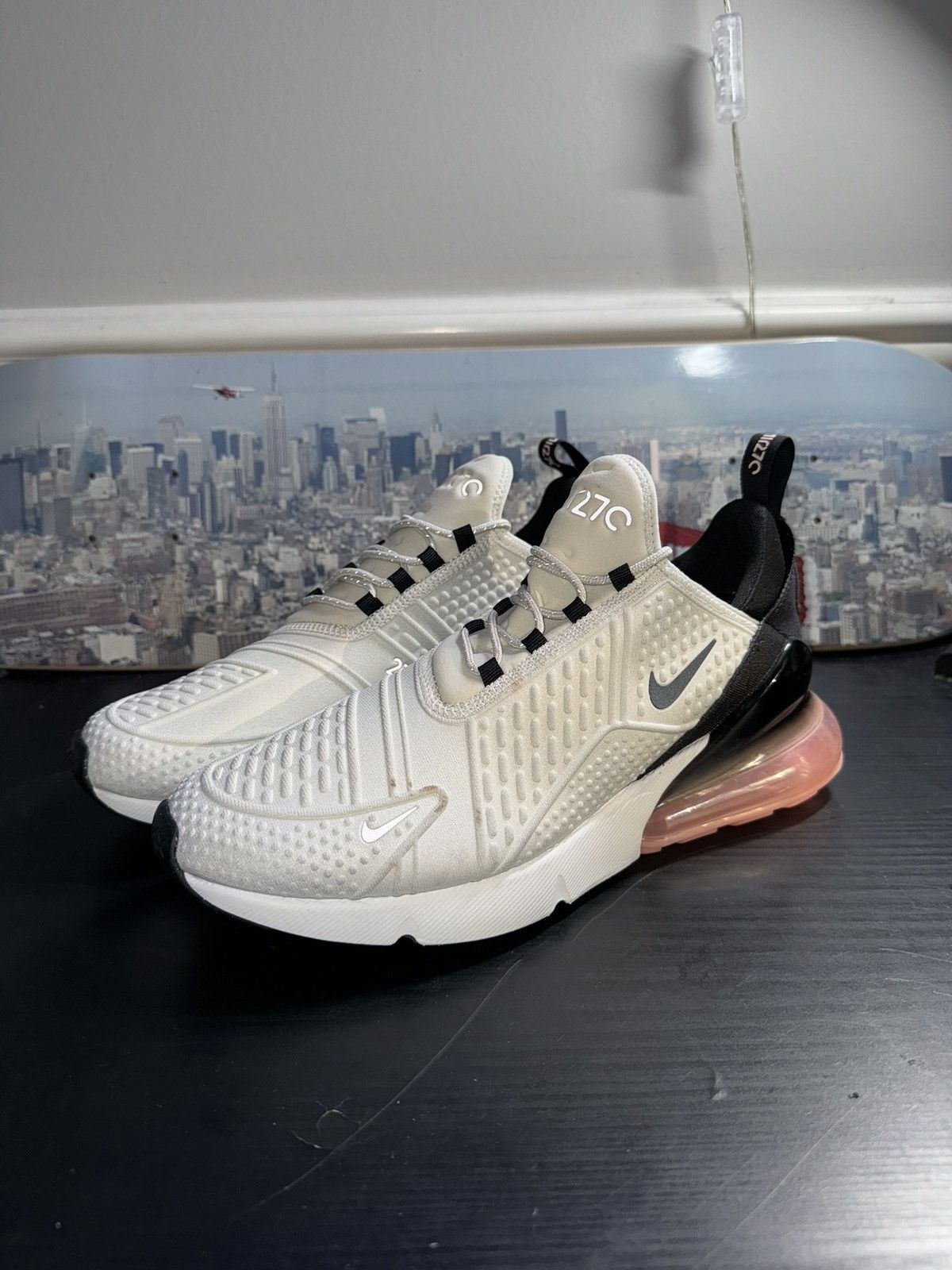 Nike Nike Air Max 270 SE Size 12W 10.5 M Storm Pink Ivory Grailed