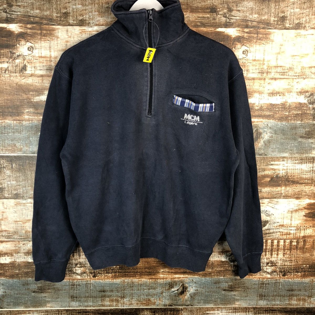 MCM MCM Legere faded Darkblue Sweatshirt vintage #A1514 Size US M / EU 48-50 / 2 - 3 Thumbnail