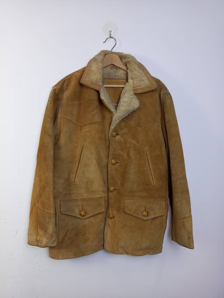Vintage 1990s MUY BIEN Leather Jacket