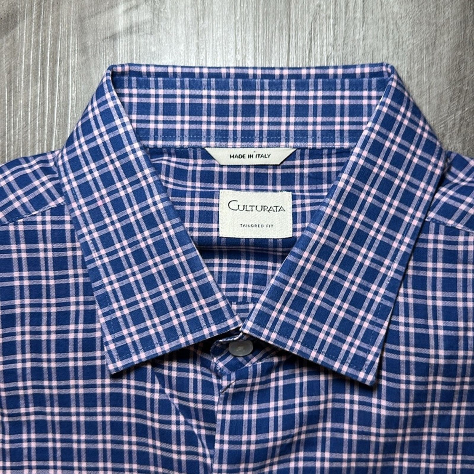 Culturata Culturata Made in Italy Tailored Fit Long Sleeve - XL Size US XL / EU 56 / 4 - 5 Thumbnail