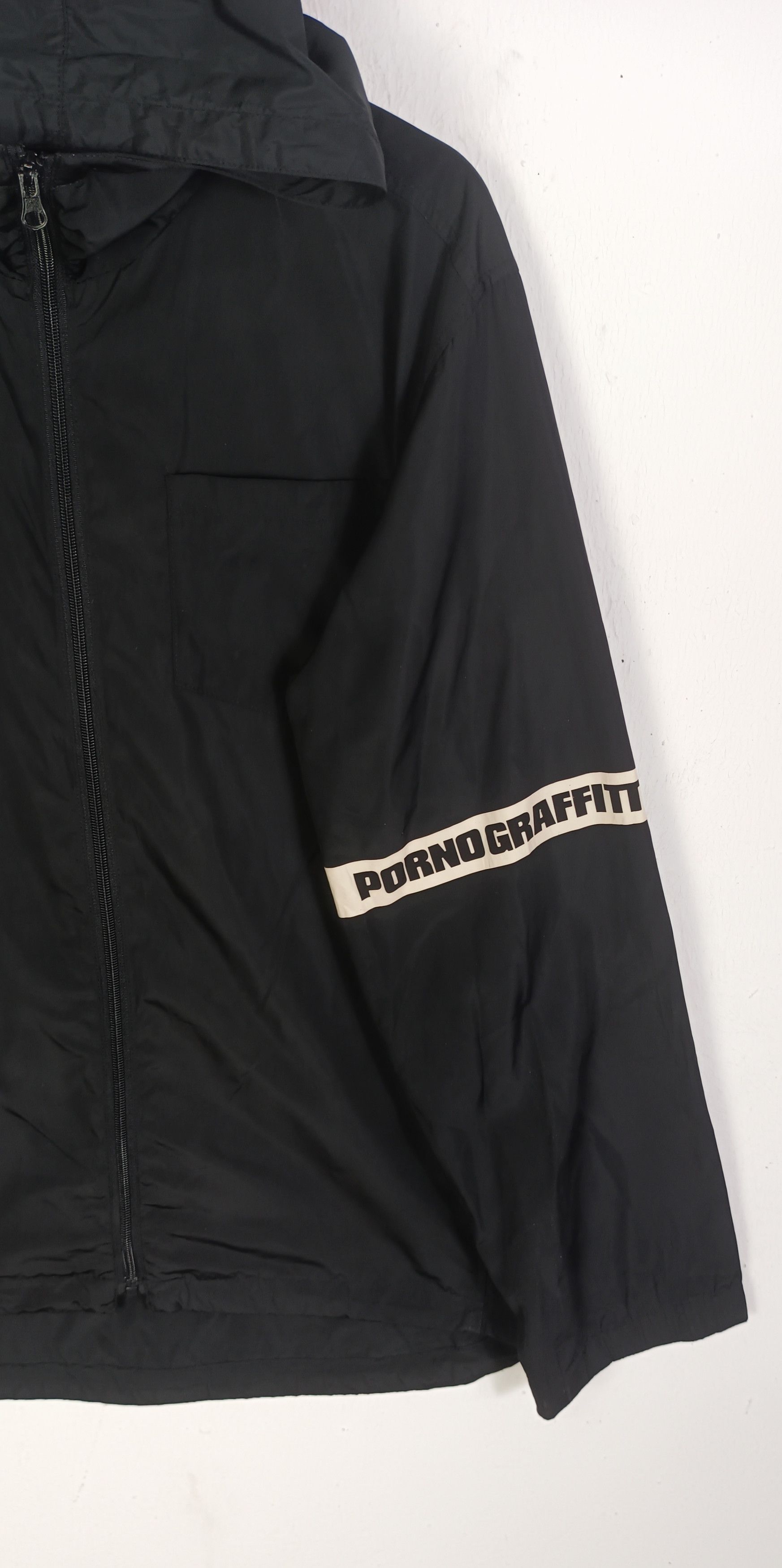 Japanese Brand Porno Graffiti " The Dice Are Cast" Nylon Jacket Size US L / EU 52-54 / 3 - 4 Thumbnail