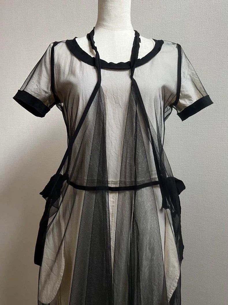 Comme des Garcons Comme des Garcons Double tulle dress Size S / US 4 / IT 40 - 2 Thumbnail