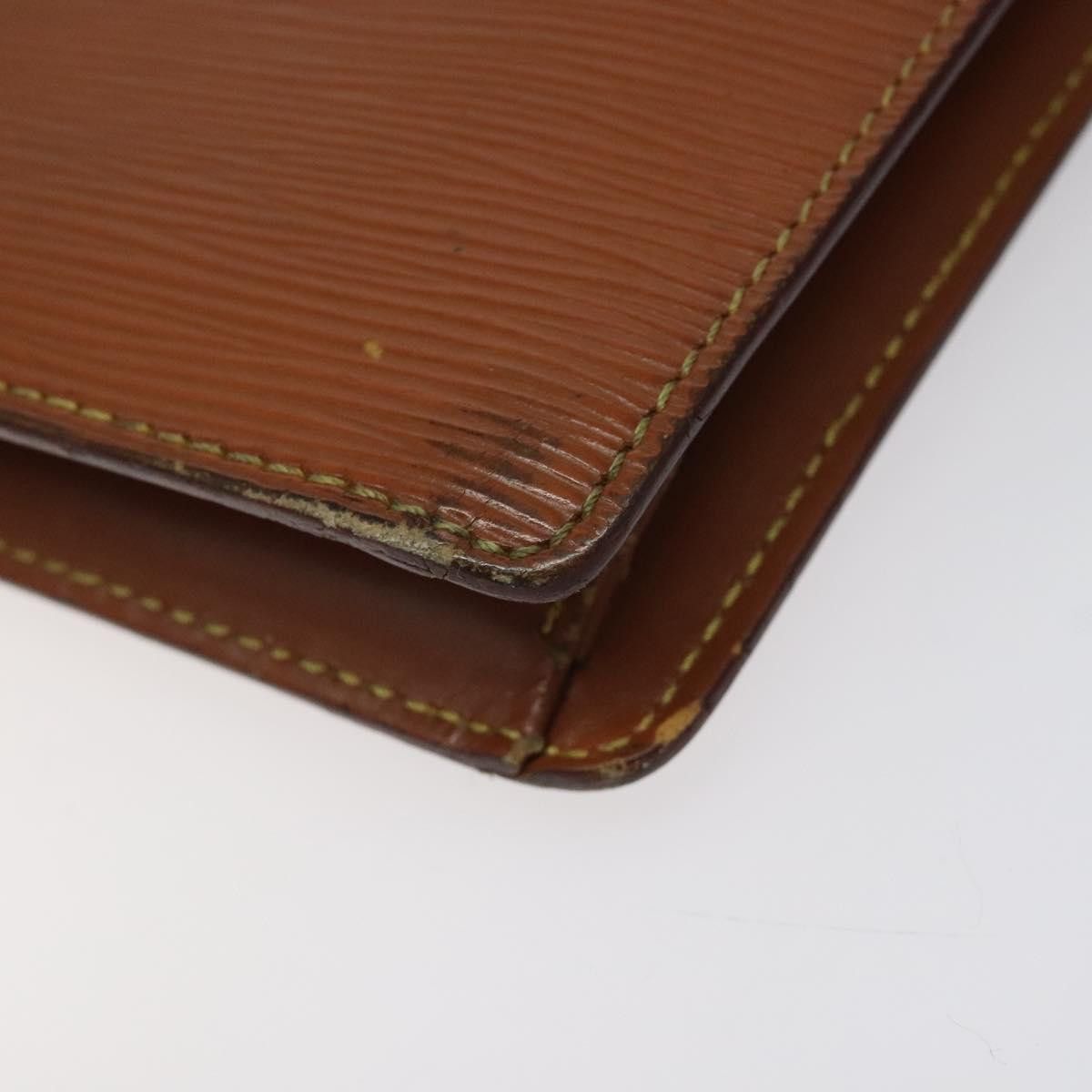 Louis Vuitton LOUIS VUITTON Epi Serie Dragonne Hand Bag Zipangu Gold Size ONE SIZE - 15 Thumbnail