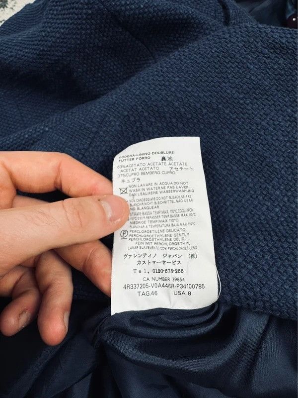 Valentino Red Valentino coat blue navy XL Size XL / US 12-14 / IT 48-50 - 6 Thumbnail