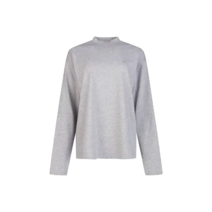 Balenciaga Balenciaga Long Sleeve Gray T-Shirt for Women 0079 Size XXS / US 00 / IT 34 - 1 Thumbnail