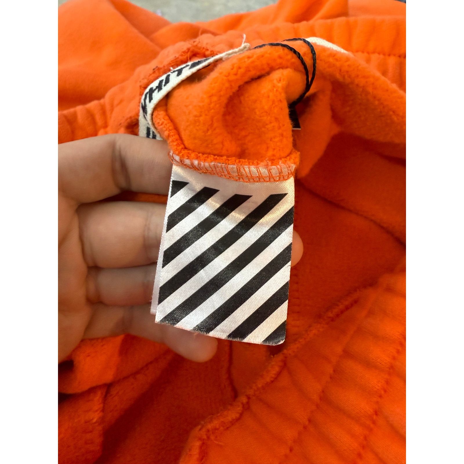 Off-White Off-White Vlone Orange Sweatpants Size US 30 / EU 46 - 3 Thumbnail