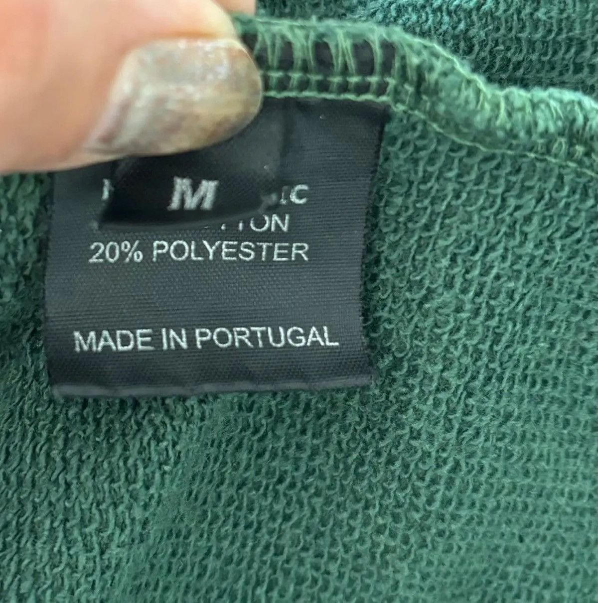 Vetements SS16 Vetements Cotton Green Polizei Hoodie Size US M / EU 48-50 / 2 - 8 Thumbnail
