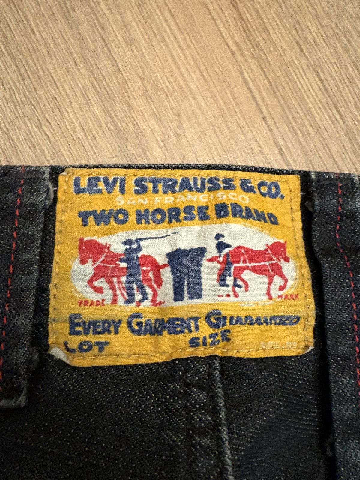 Levi's Vintage Clothing Rare Retro vintage Levis jeans W 32 x 30 Size US 32 / EU 48 - 4 Thumbnail
