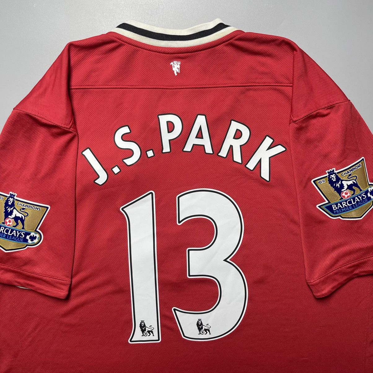 Nike MAN UNITED NIKE 2011/2012 FOOTBALL HOME JERSEY #13 PARK Size US XXL / EU 58 / 5 - 12 Thumbnail