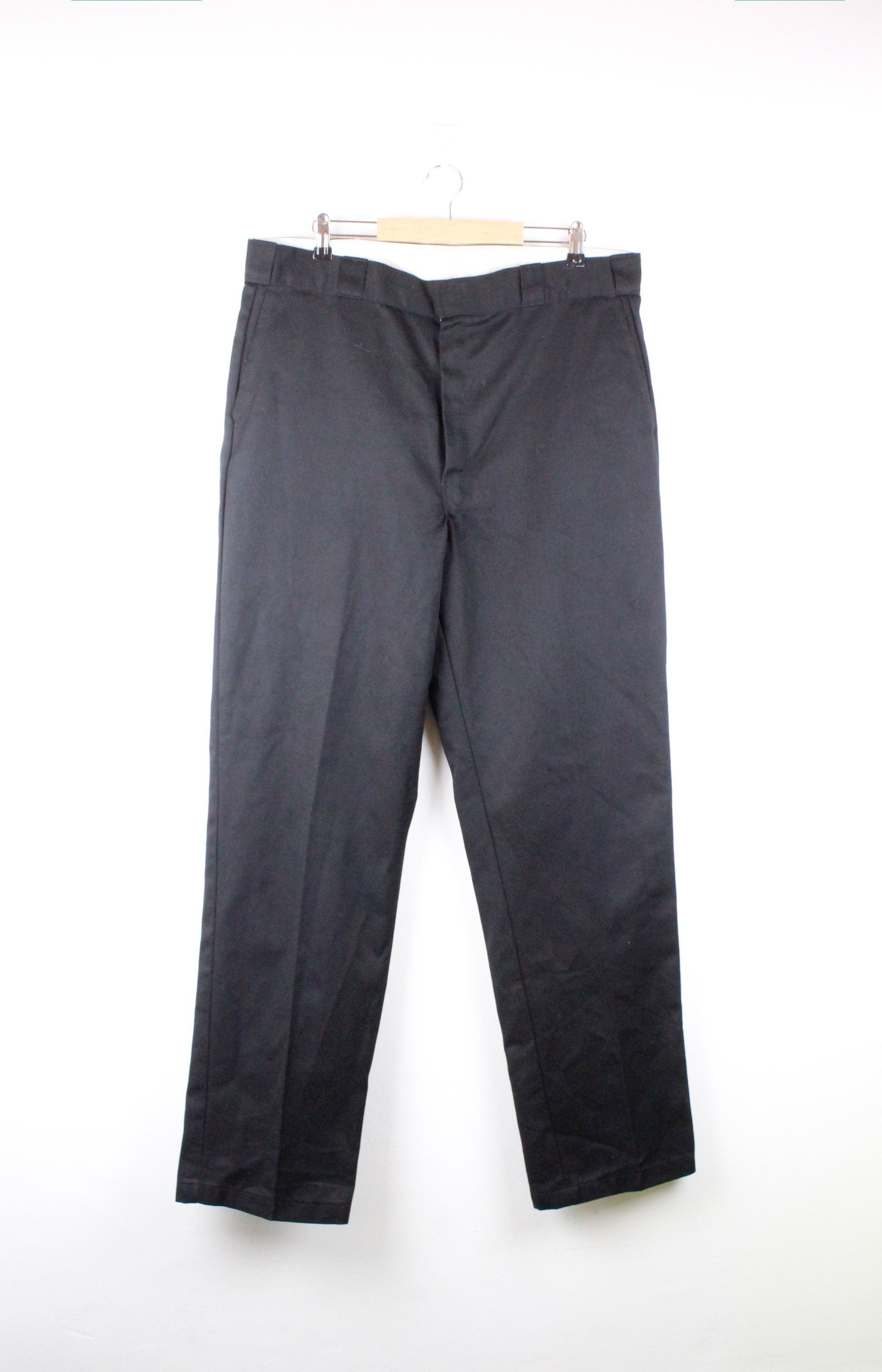 Dickies × Vintage Vintage Dickies 874BK Original Fit Work Trousers Pants Size US 38 / EU 54 - 1 Thumbnail