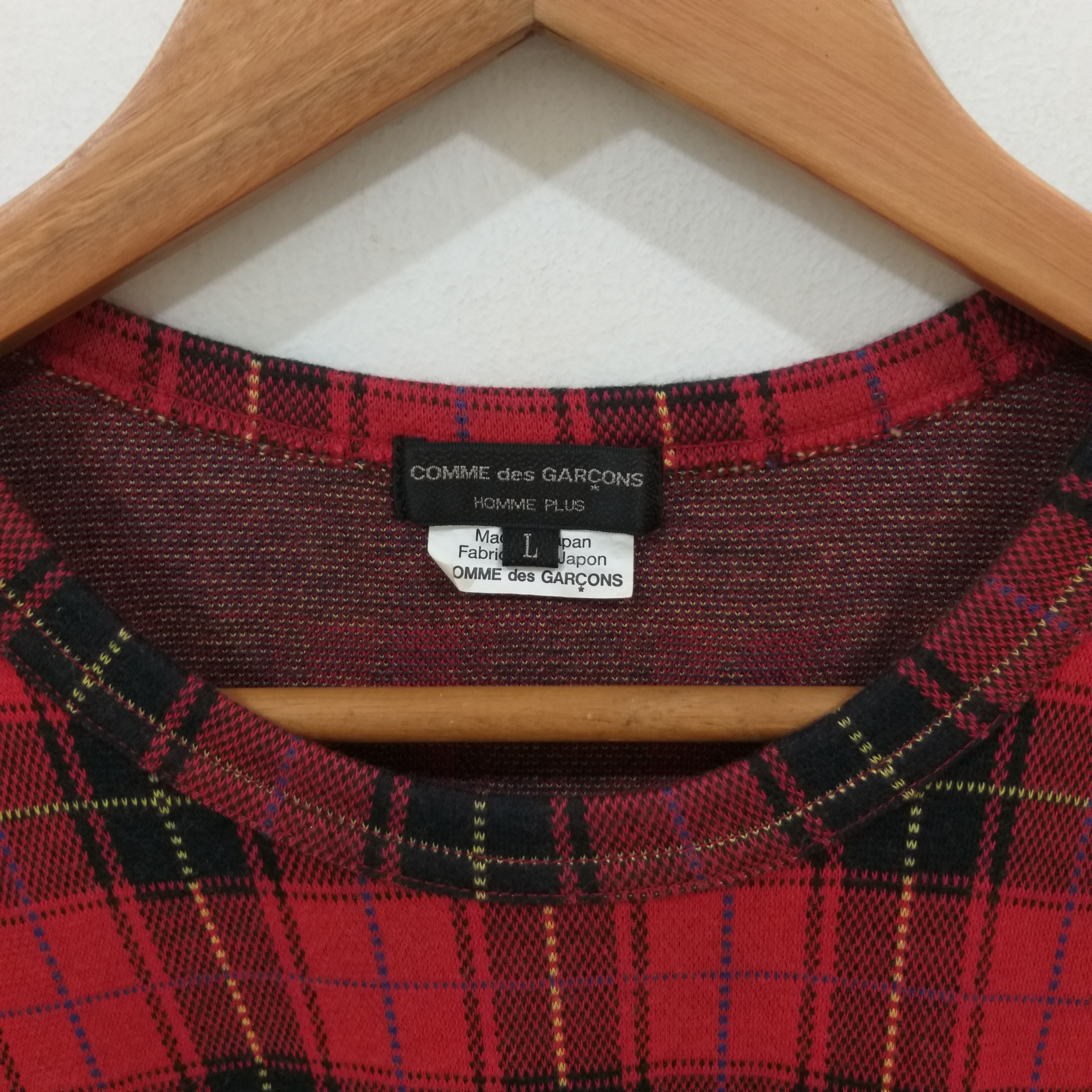 Comme des Garcons Homme Plus Comme Des Garcons Homme Plus Patchwork T-Shirt Size US L / EU 52-54 / 3 - 3 Thumbnail