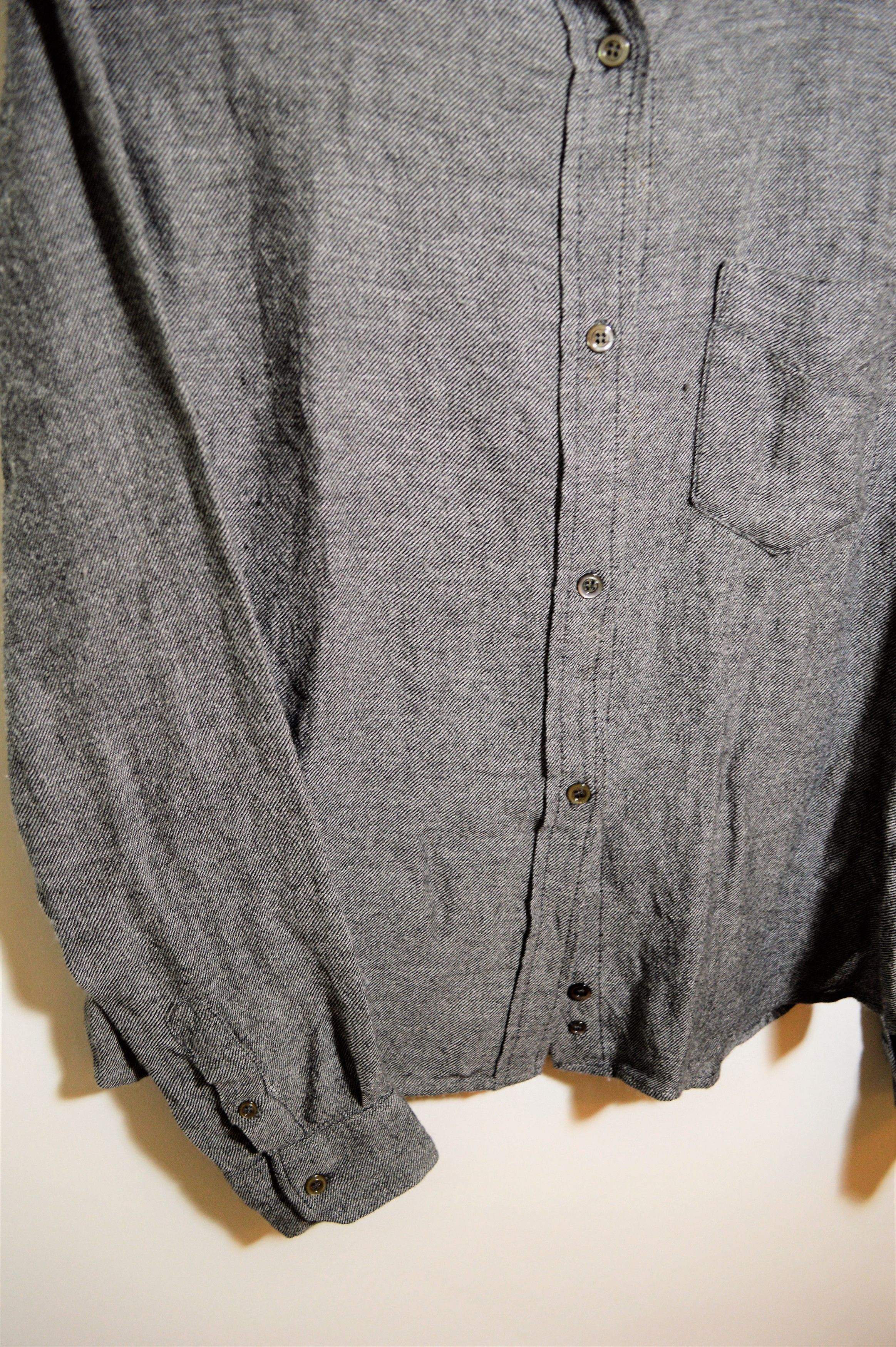 Isabel Marant Etoile Button Down Wool-Blend Shirt Size XS / US 0-2 / IT 36-38 - 4 Thumbnail