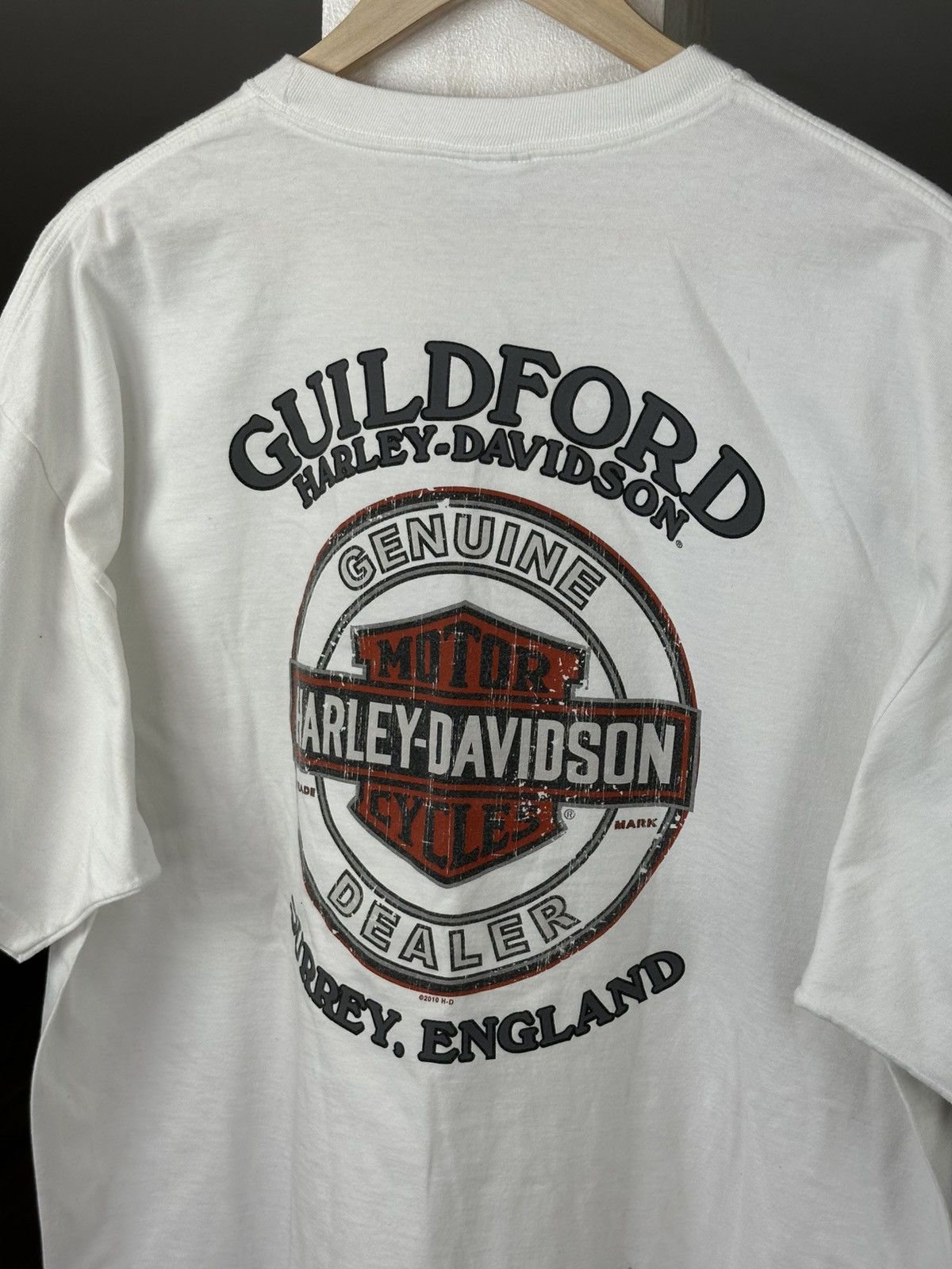Vintage Vintage Harley Davidson 00s Graphic Tee Size US XXL / EU 58 / 5 - 10 Thumbnail