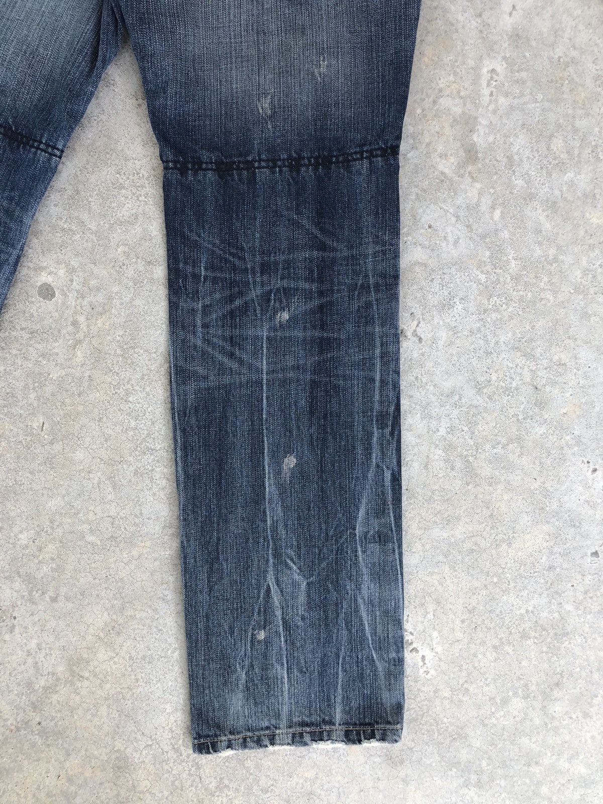 PPFM PPFM Double Waist Distressed Jeans Size US 31 - 10 Thumbnail