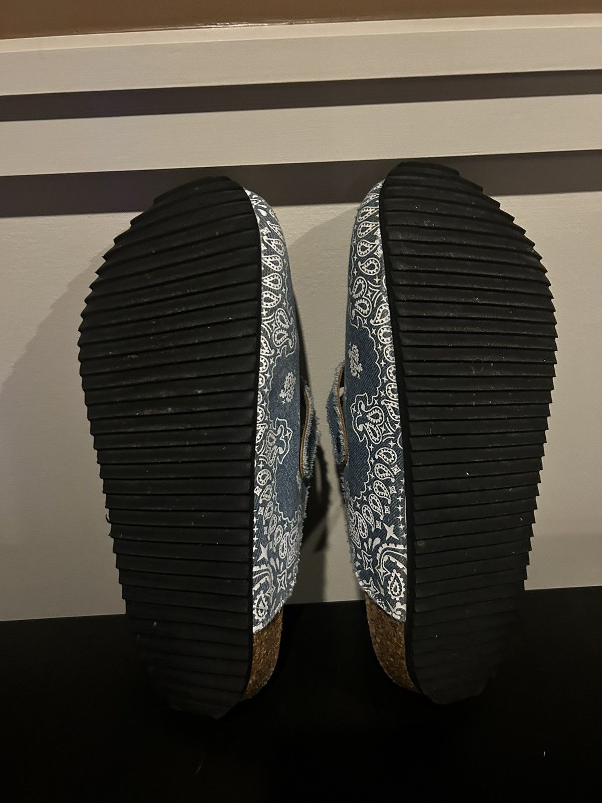 Bravest Studios Bravest Studio Custom Denim Birkenstock Boston Size US 9 / EU 42 - 5 Thumbnail