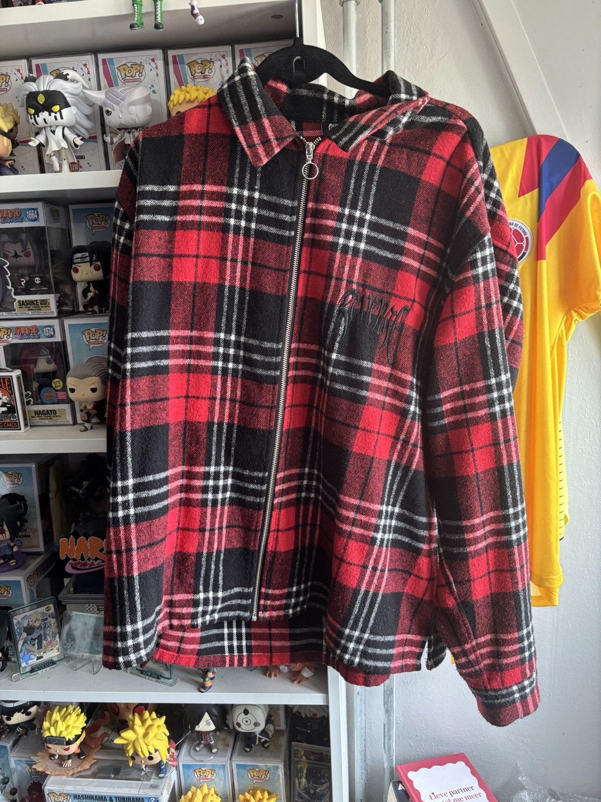 Revenge Red Revenge Embroidered Flannel Size US XL / EU 56 / 4 - 1 Thumbnail