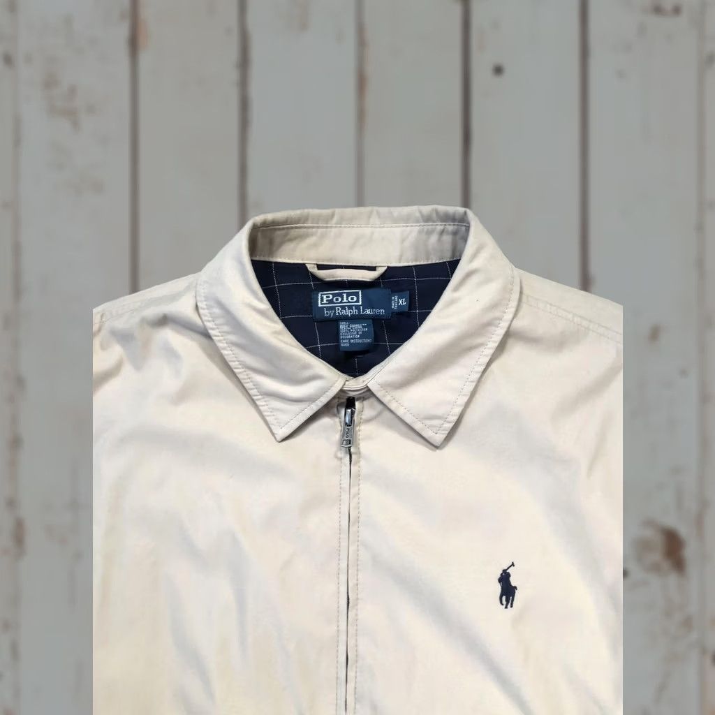 Polo Ralph Lauren Polo Ralph Lauren Jacket XL Beige Microfiber Windbreaker Lined Full Zip Mens Size US XL / EU 56 / 4 - 1 Thumbnail