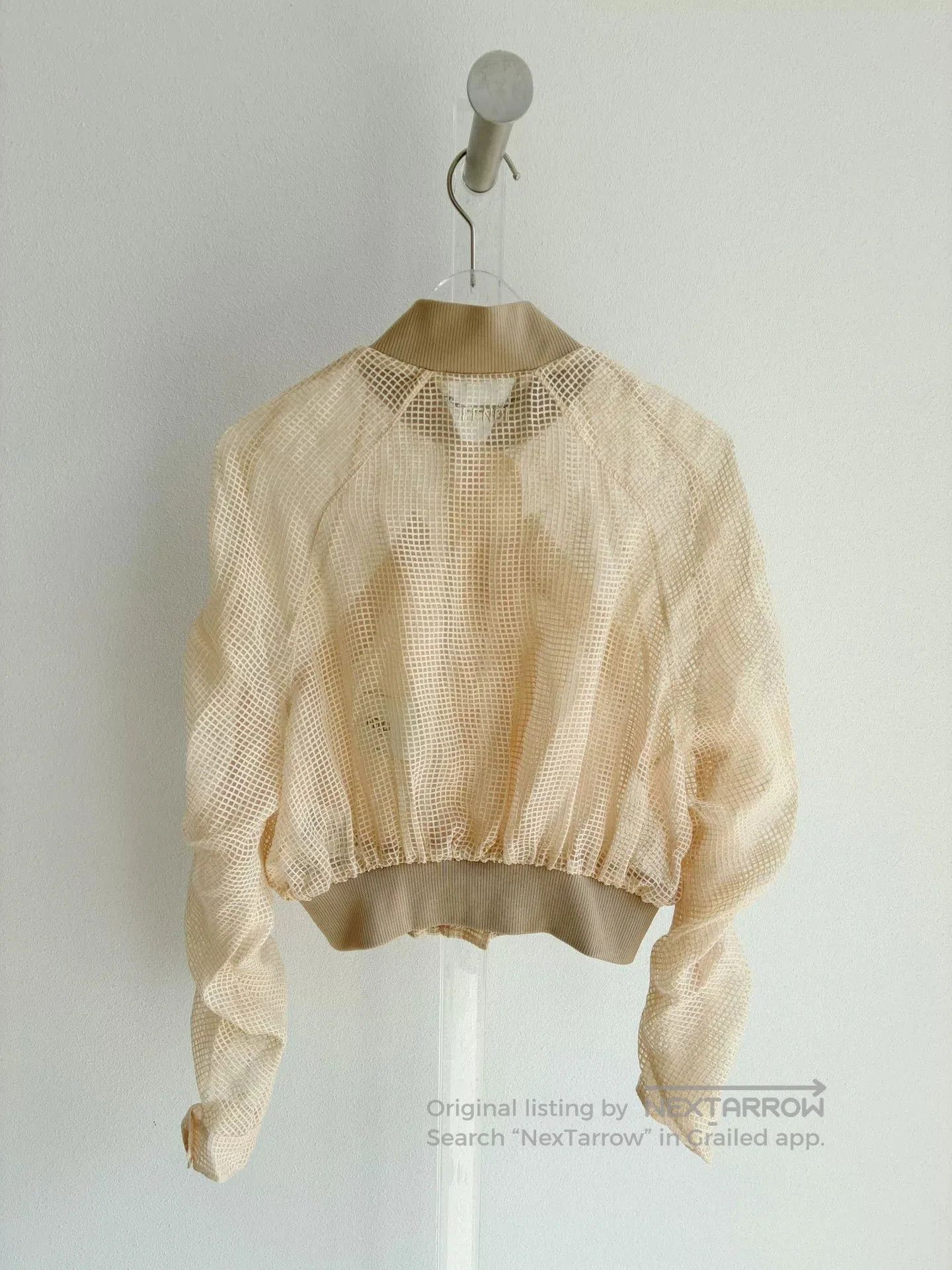 Fendi Fendi Beige Mesh Sun Protection Jacket. Size US M / EU 48-50 / 2 - 2 Thumbnail