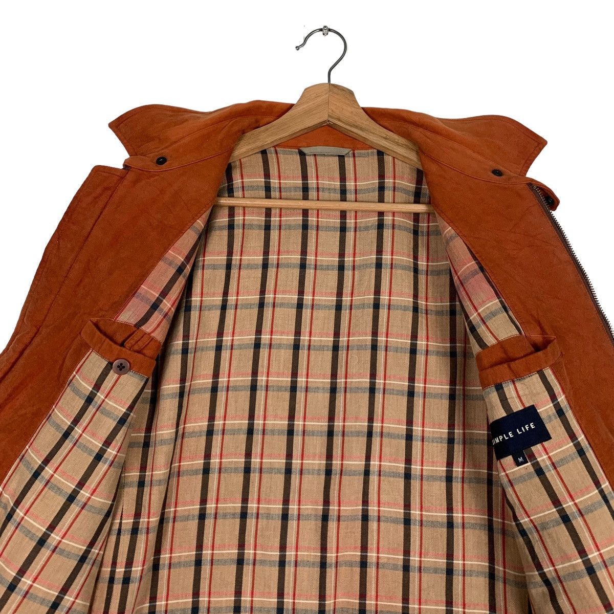 Japanese Brand SIMPLE LIFE Casual Jacket #0373-C17 Size US M / EU 48-50 / 2 - 12 Thumbnail