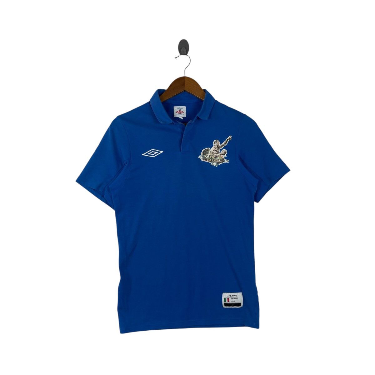 Umbro Vintage England X Umbro Polo Tee Shirt Size US S / EU 44-46 / 1 - 1 Thumbnail
