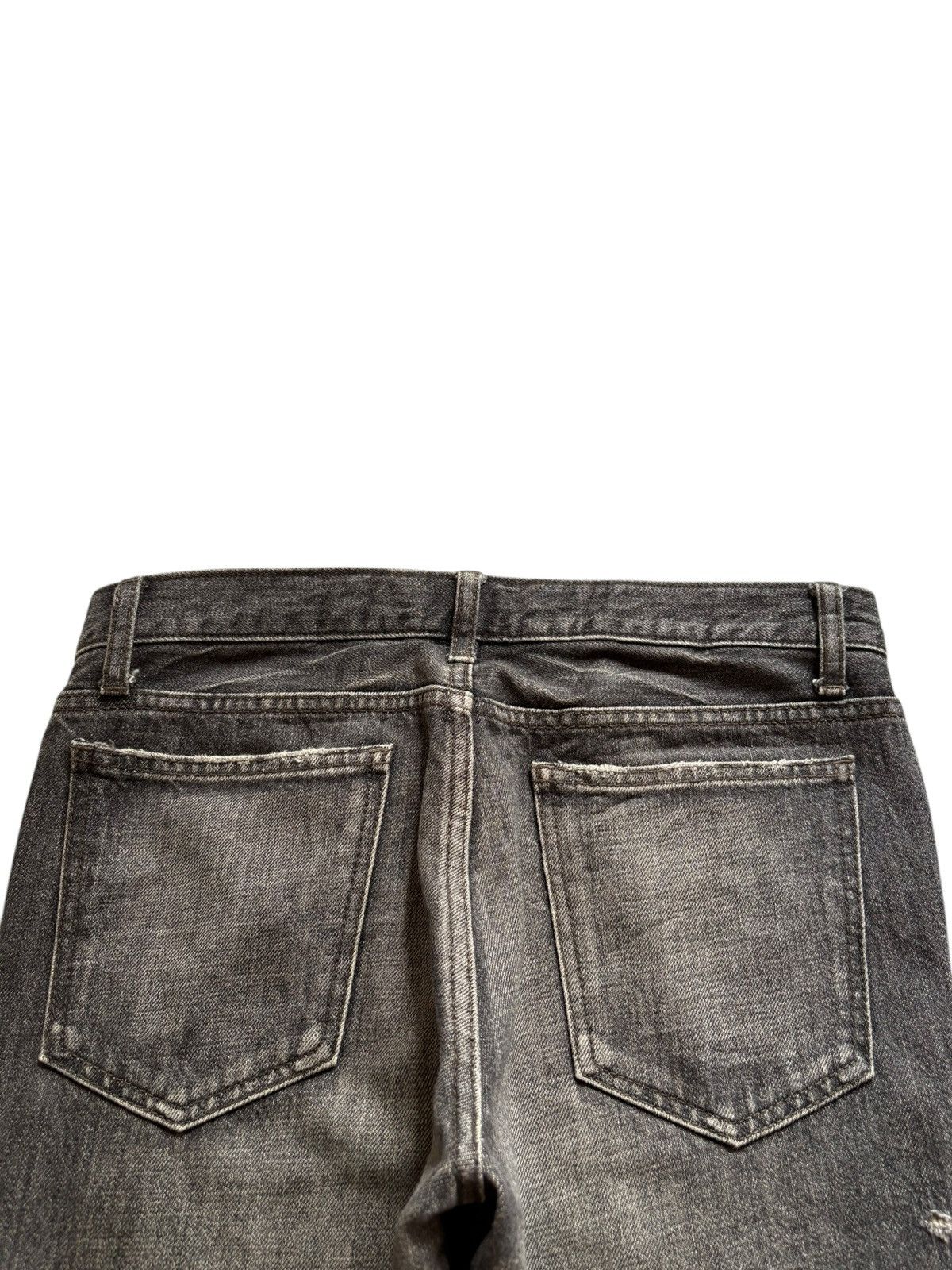 Japanese Brand Vintage Japanese Brand Button Fly Faded Distressed Jeans Size US 30 / EU 46 - 8 Thumbnail