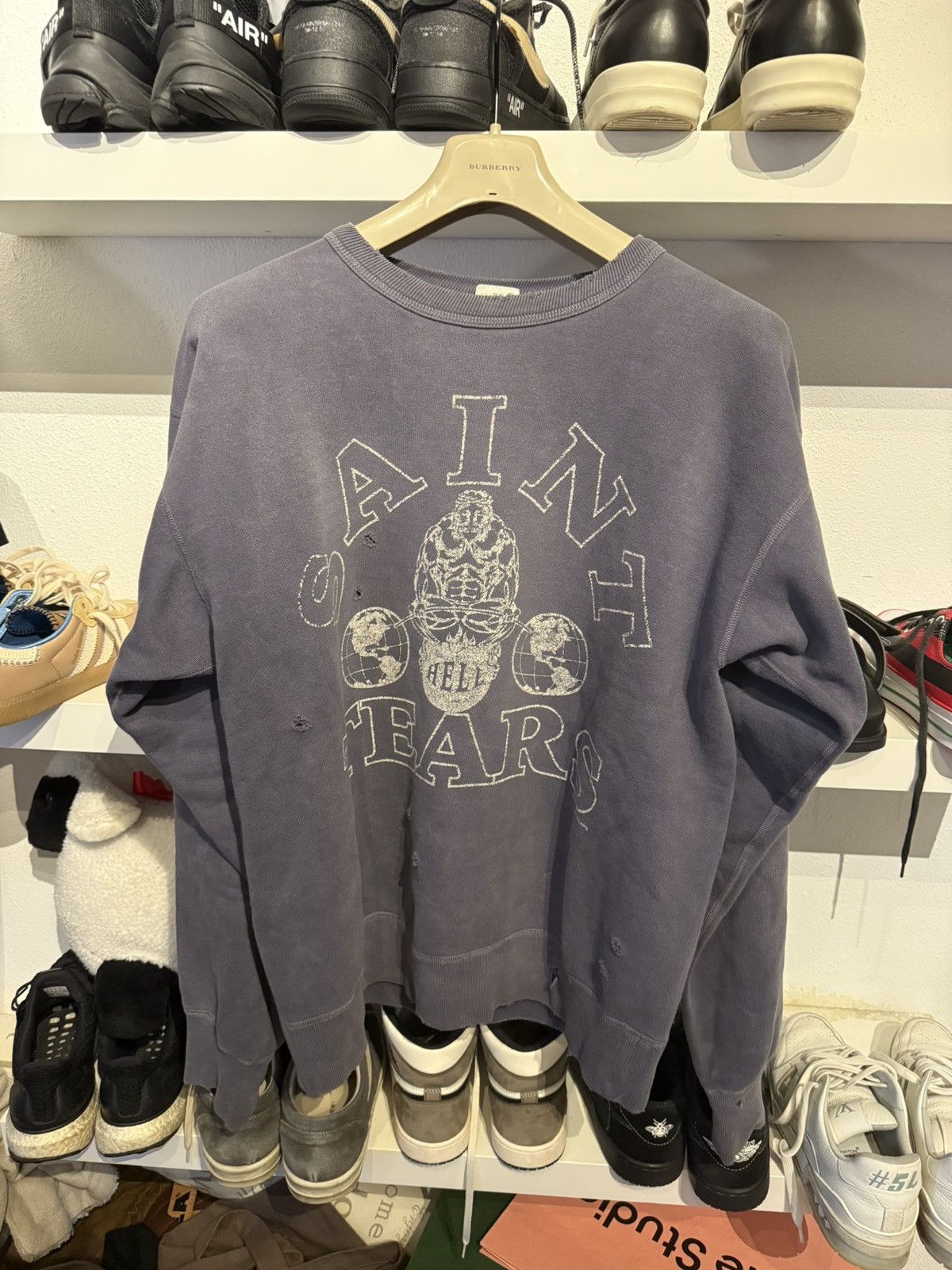 Saint Michael X Denim Tears Crewneck