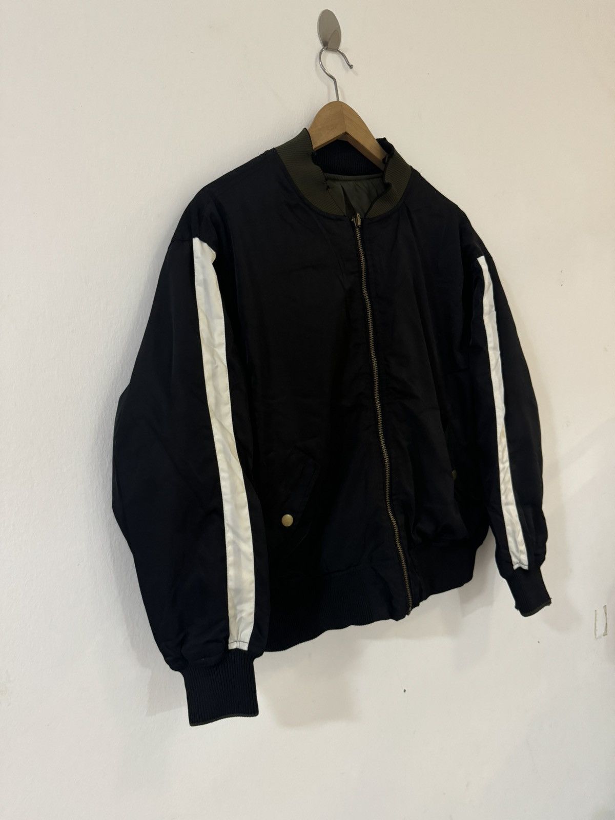 Japanese Brand × Vintage Vintage INGNI Reversible Bomber Jacket Size US M / EU 48-50 / 2 - 2 Thumbnail