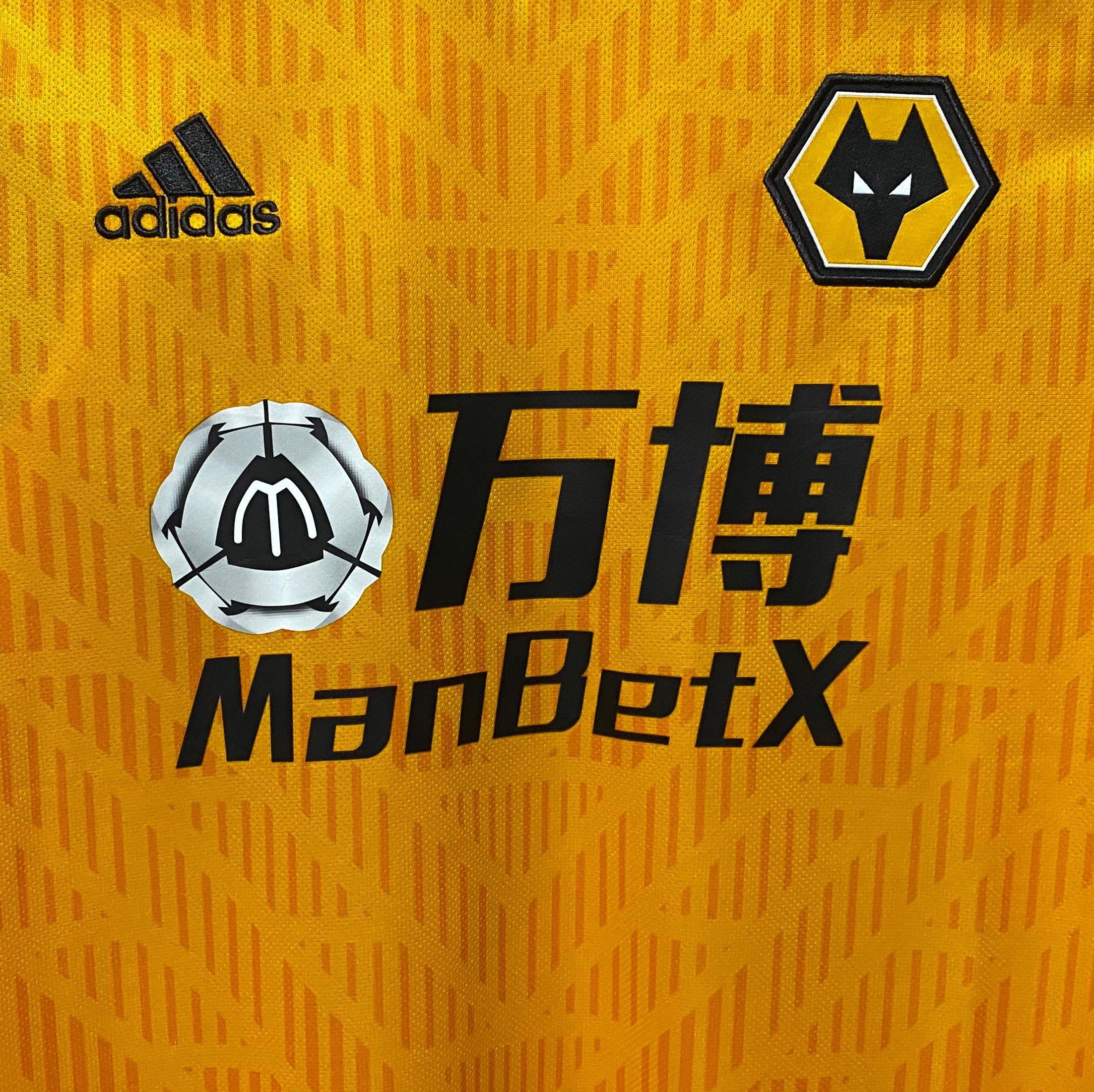 Adidas Wolverhampton Wanderers 2020-2021 Home Jersey Vitinha Size US M / EU 48-50 / 2 - 3 Thumbnail