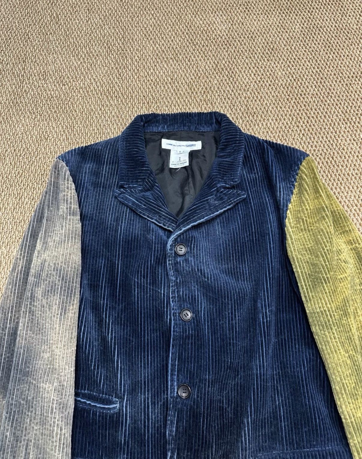 Comme des Garcons Comme des Garçons CDG Corduroy Deconstructed Blazer K23 Size US M / EU 48-50 / 2 - 4 Thumbnail