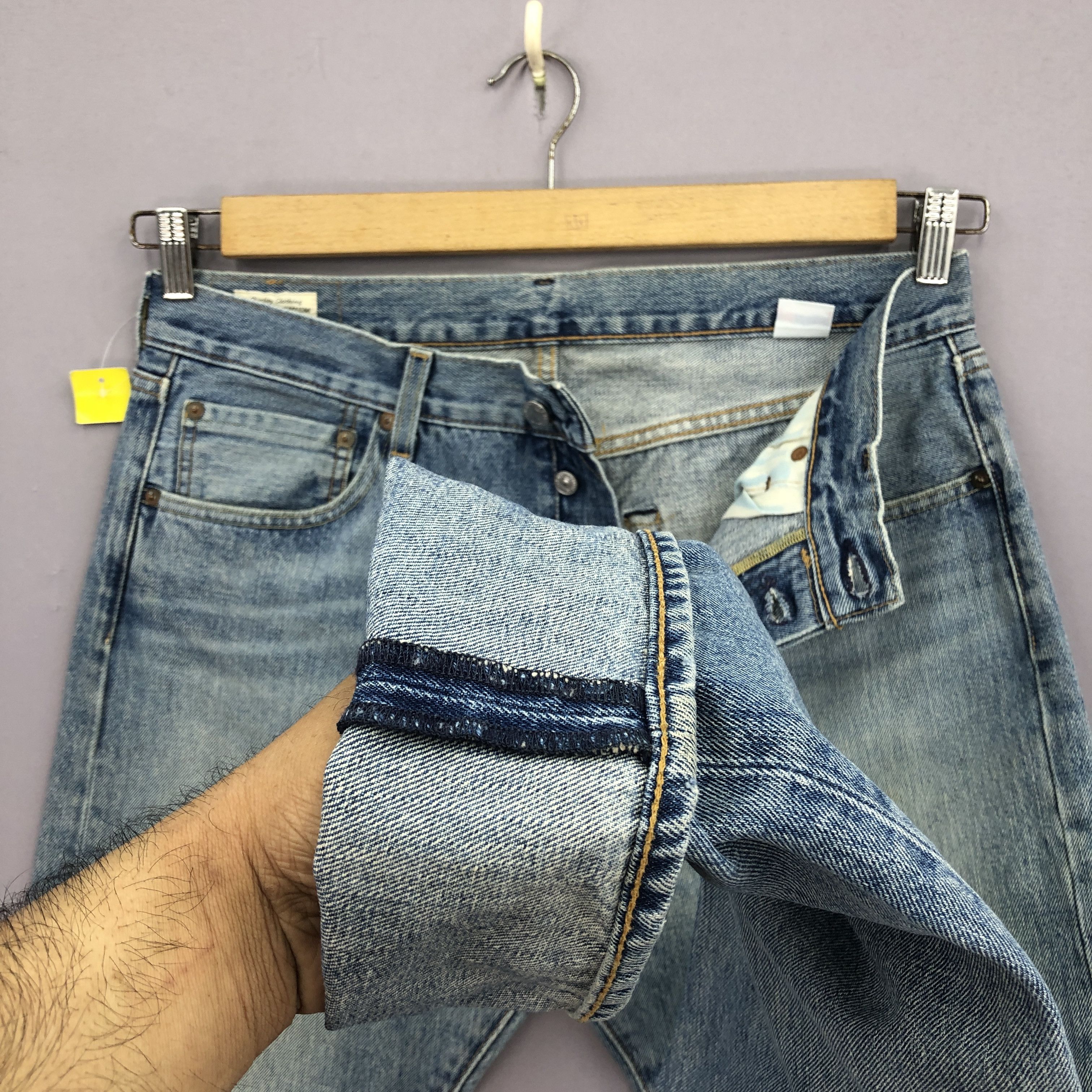Levi's Vintage Levis 501 Jeans Levi's Faded Distresses Denim Size US 34 / EU 50 - 7 Thumbnail