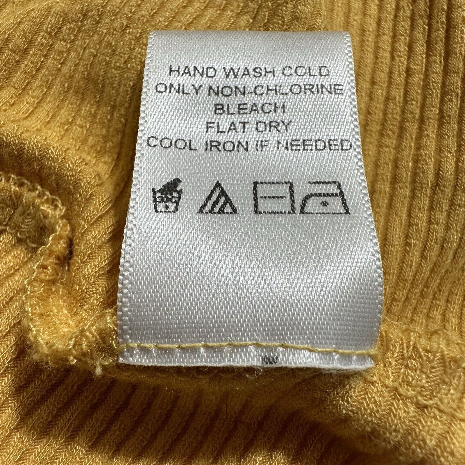 Other Pleione Small Yellow V-Neck Tie Front Lightweight T Shirt Size S / US 4 / IT 40 - 13 Thumbnail