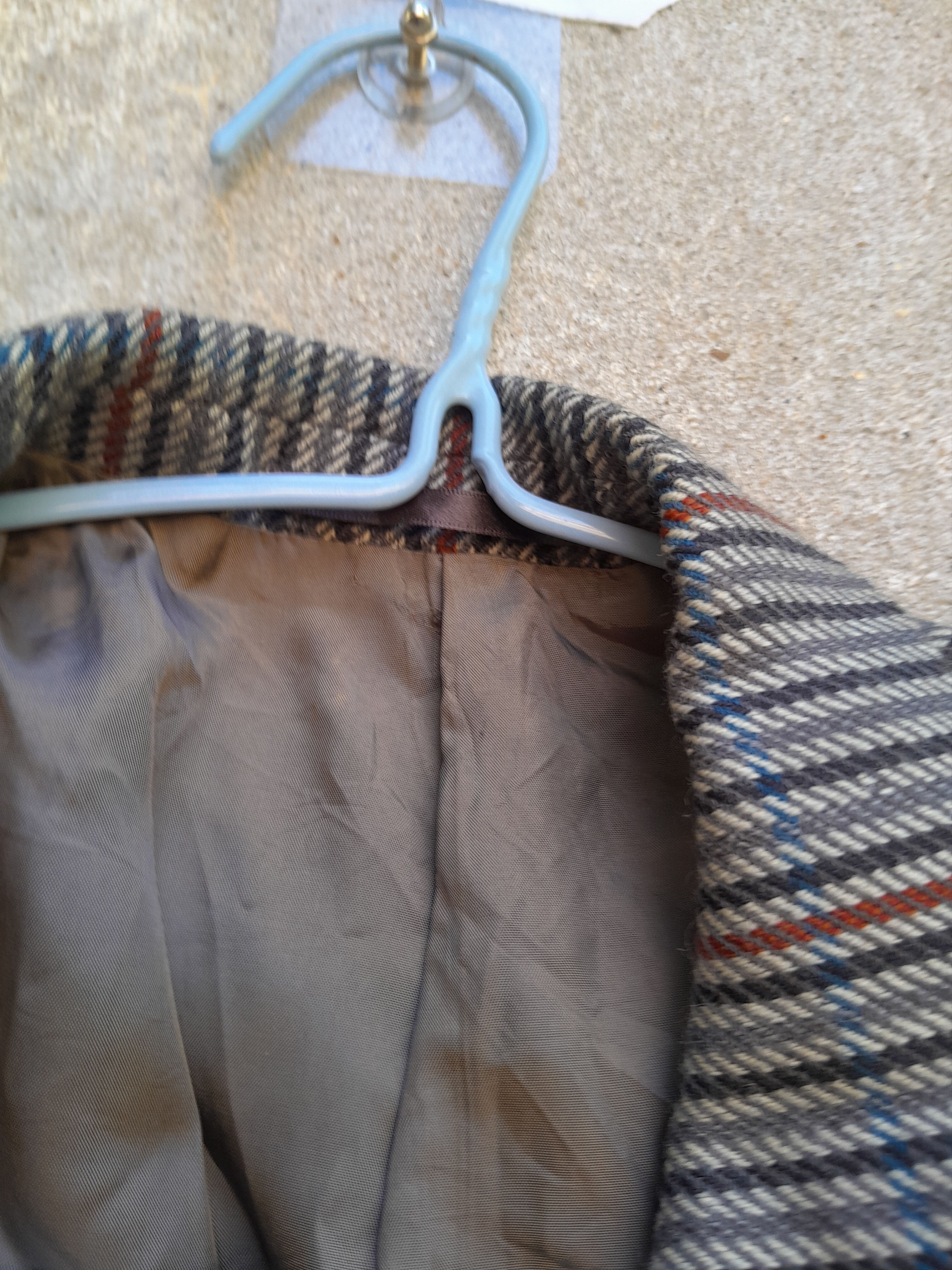 Burberry Vintage Burberrys 100% Wool Blazer Jacket Made in England Size US S / EU 44-46 / 1 - 4 Thumbnail